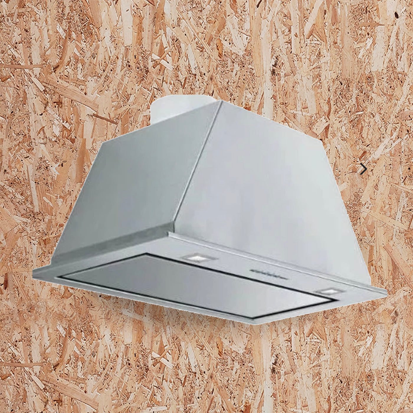 Falmec Gruppo Incasso Parete Acciaio Inox, Bianco 600 m³/h C