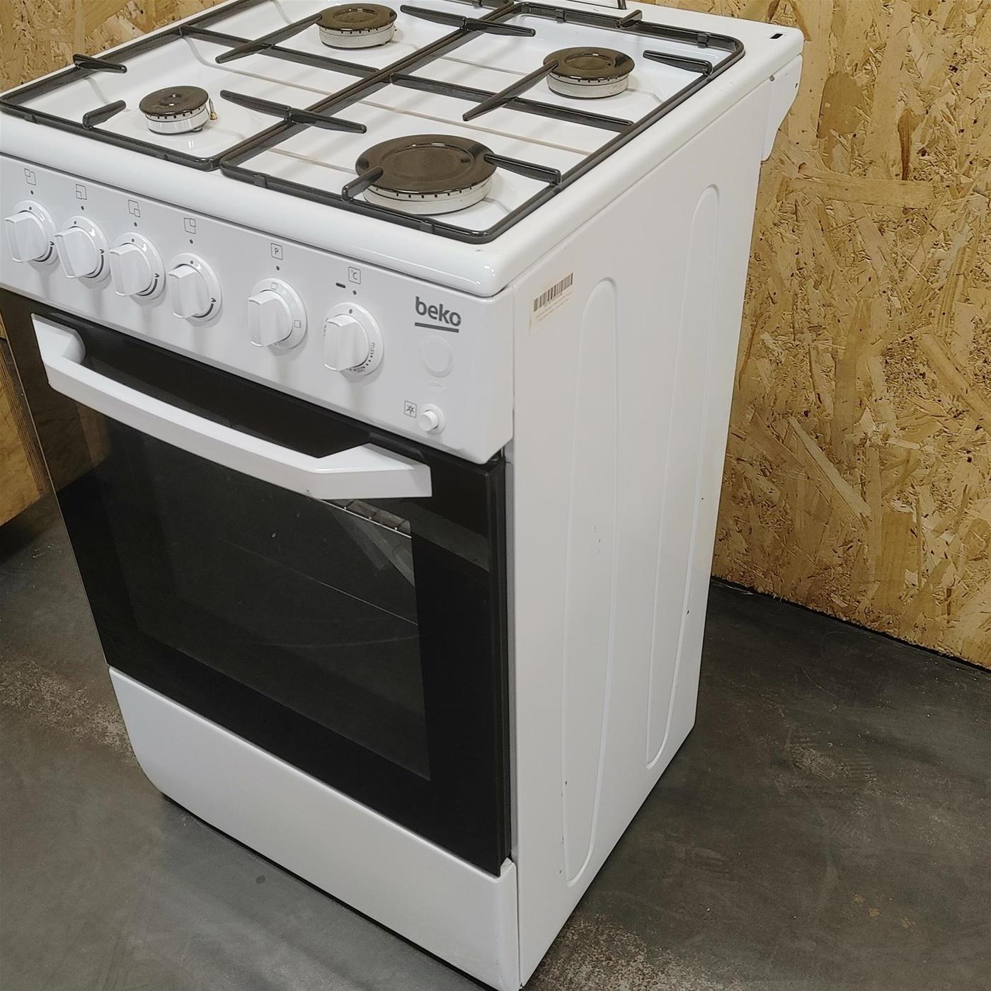 Cucina Beko CSS42014FW Cucina a libera installazione Gas Bianco B