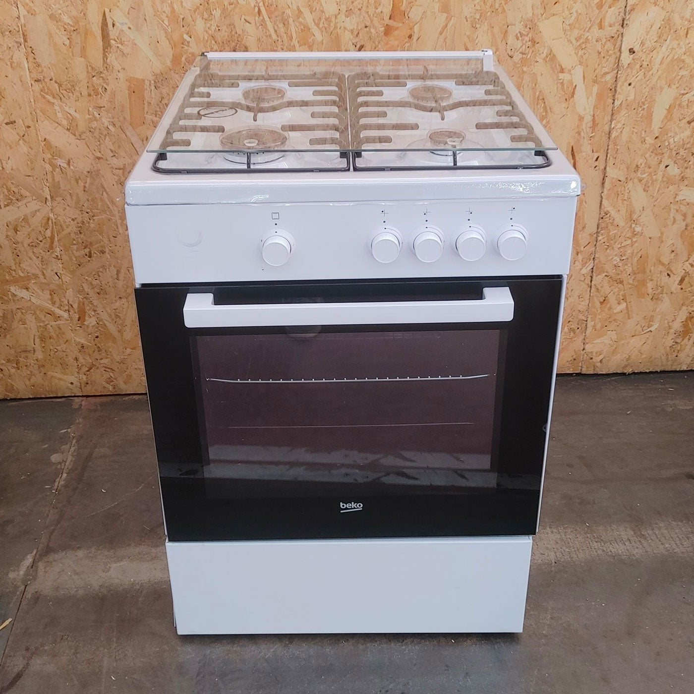 Beko FSG62000DX Cucina indipendente Elettrica/Gas Gas Acciaio inossidabile A