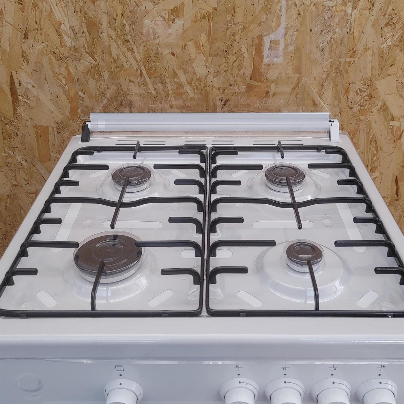 Beko FSG62000DX Cucina indipendente Elettrica/Gas Gas Acciaio inossidabile A