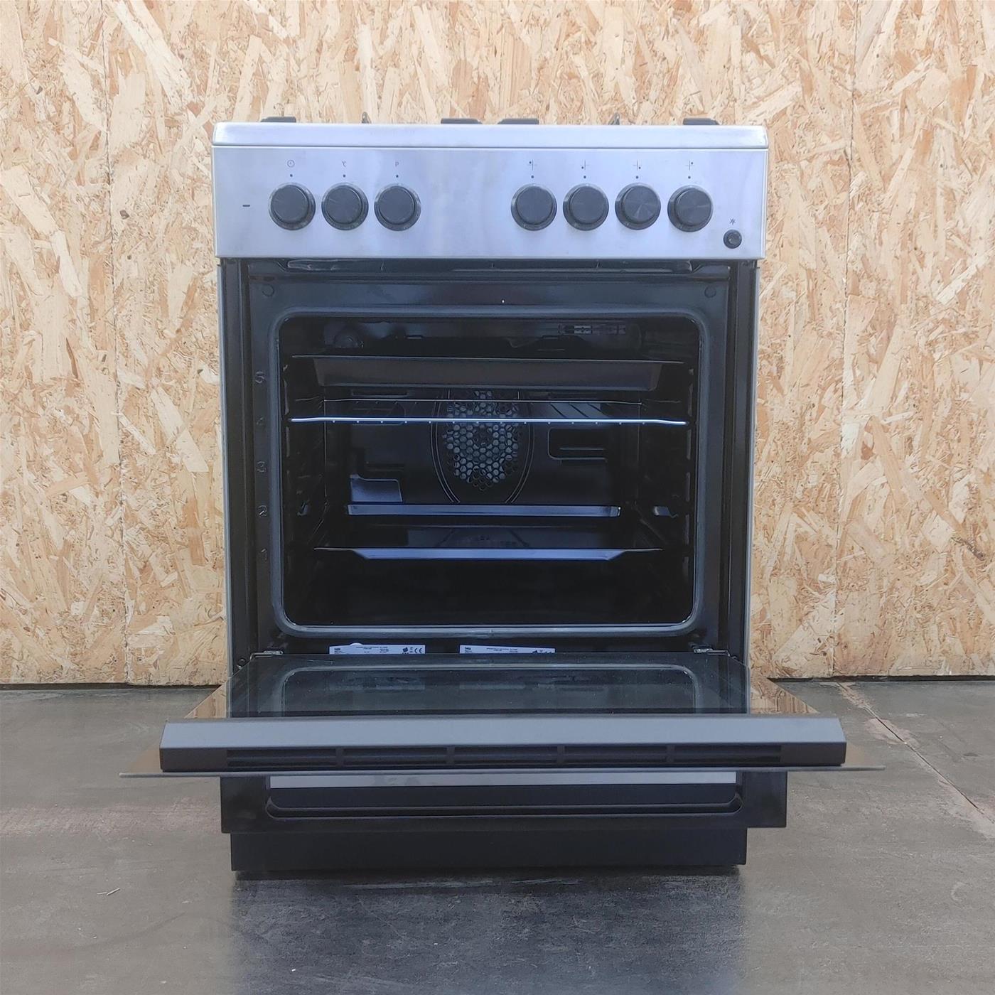 Cucina Beko FSE62110DX a Gas 4 fuochi