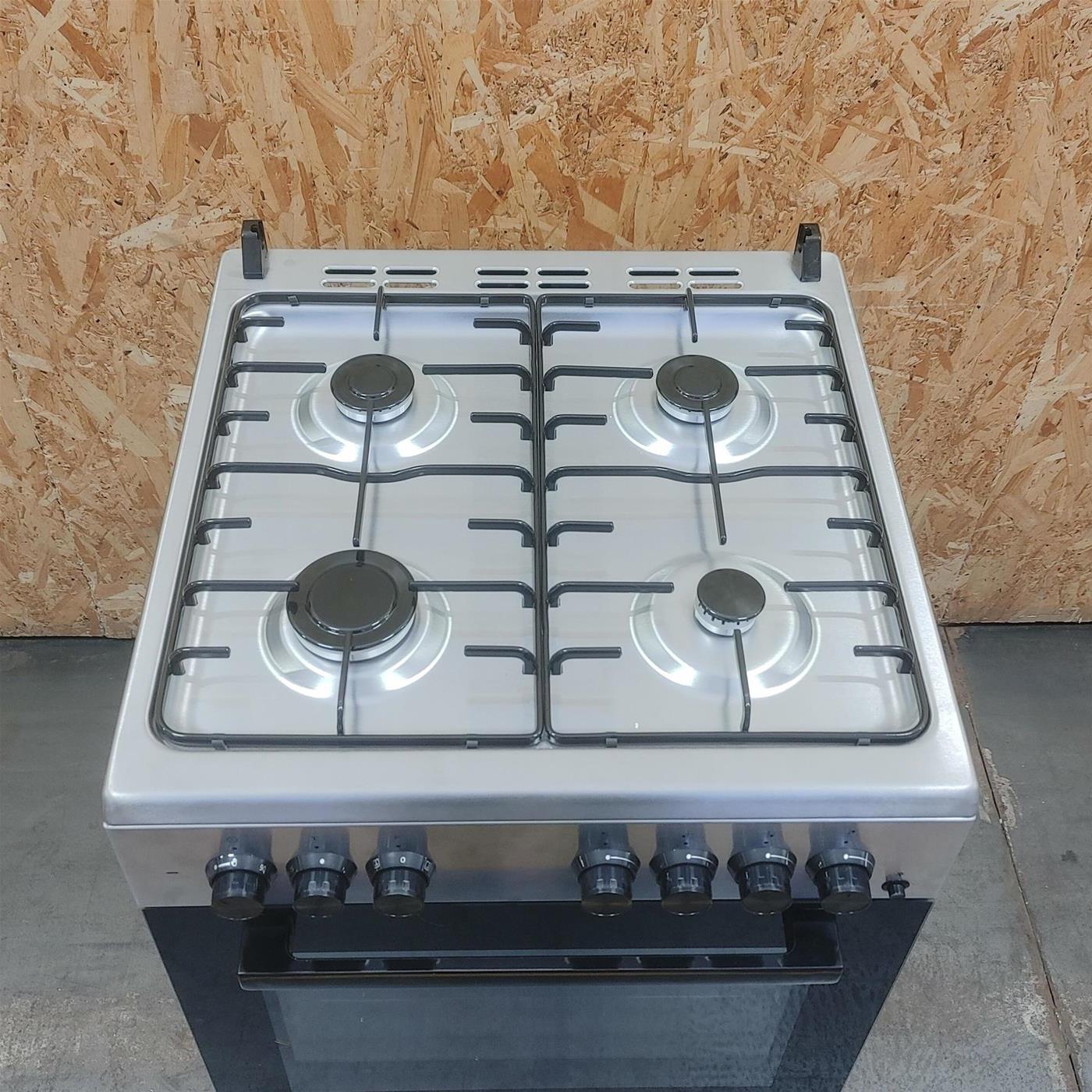 Cucina Beko FSE62110DX a Gas 4 fuochi