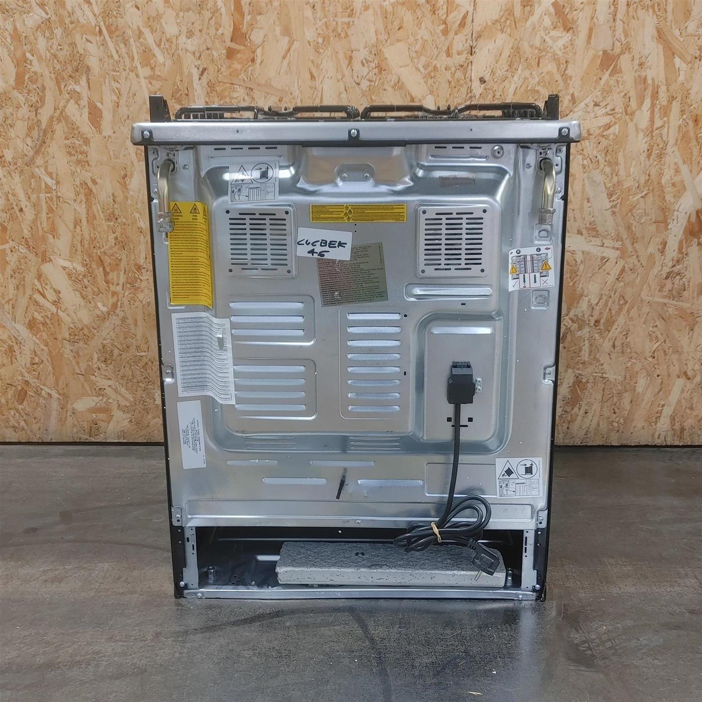 Cucina Beko FSE62110DXF a libera installazione Elettrica Gas
