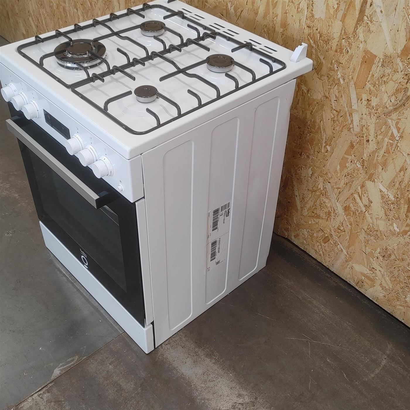 Cucina Beko FSE62110DWF a Gas 4 fuochi