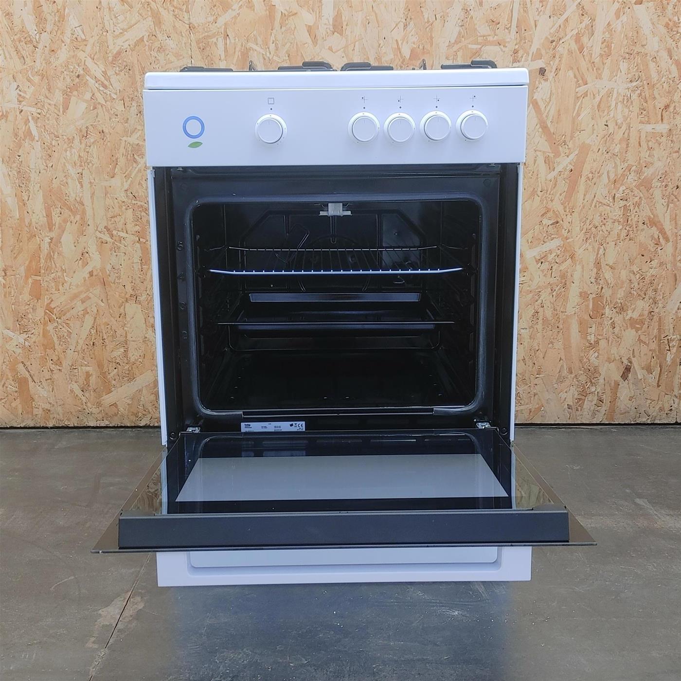 Cucina Beko FSG62000DW a Gas 4 fuochi