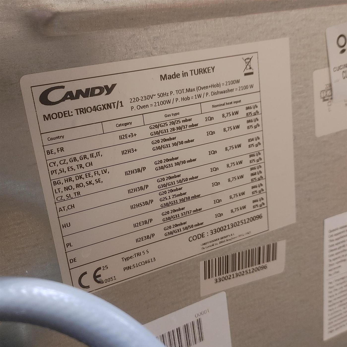 Forno combinato Candy TRIO4GXNT/1