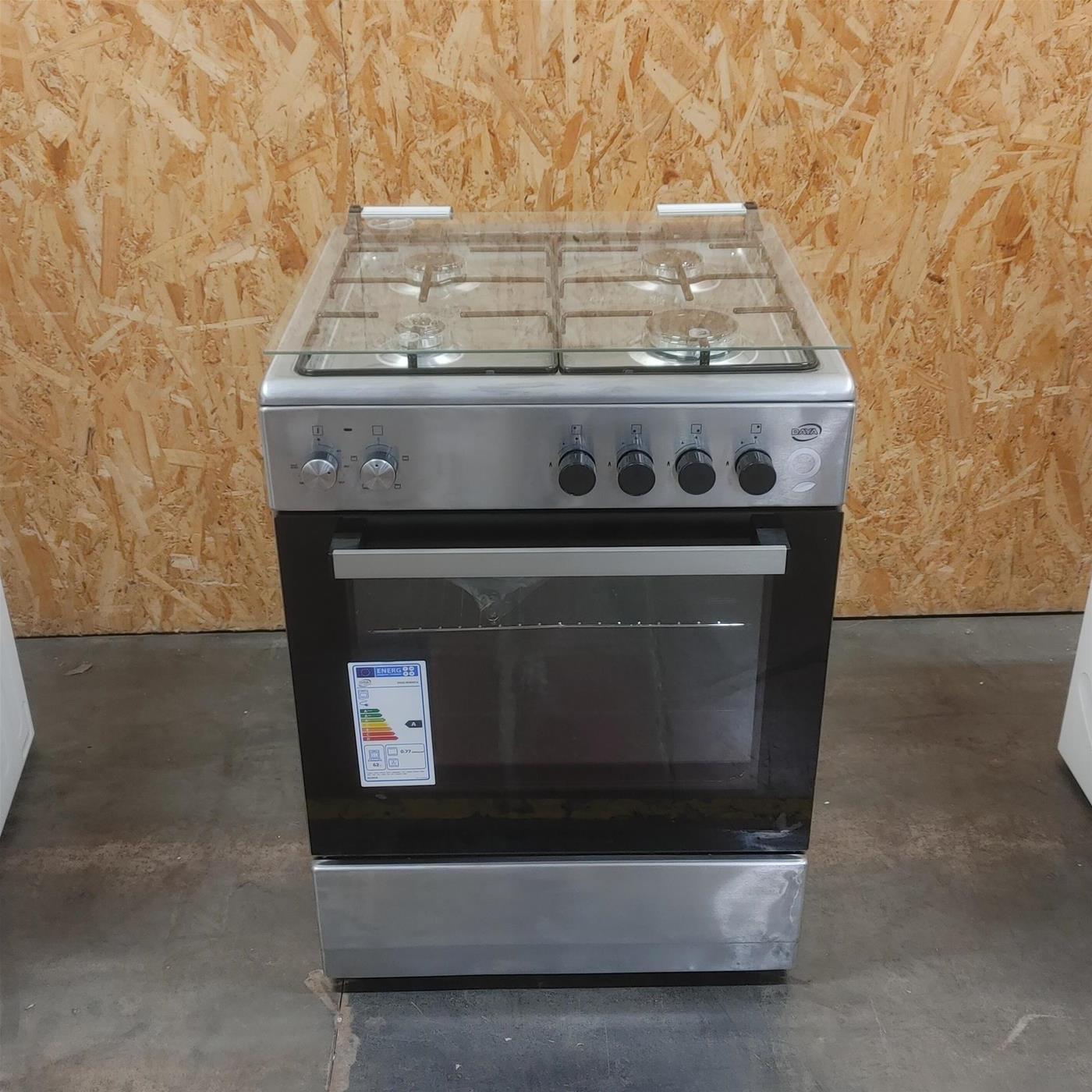 Cucina Daya DSGC-6060XEG Libera installazione a gas