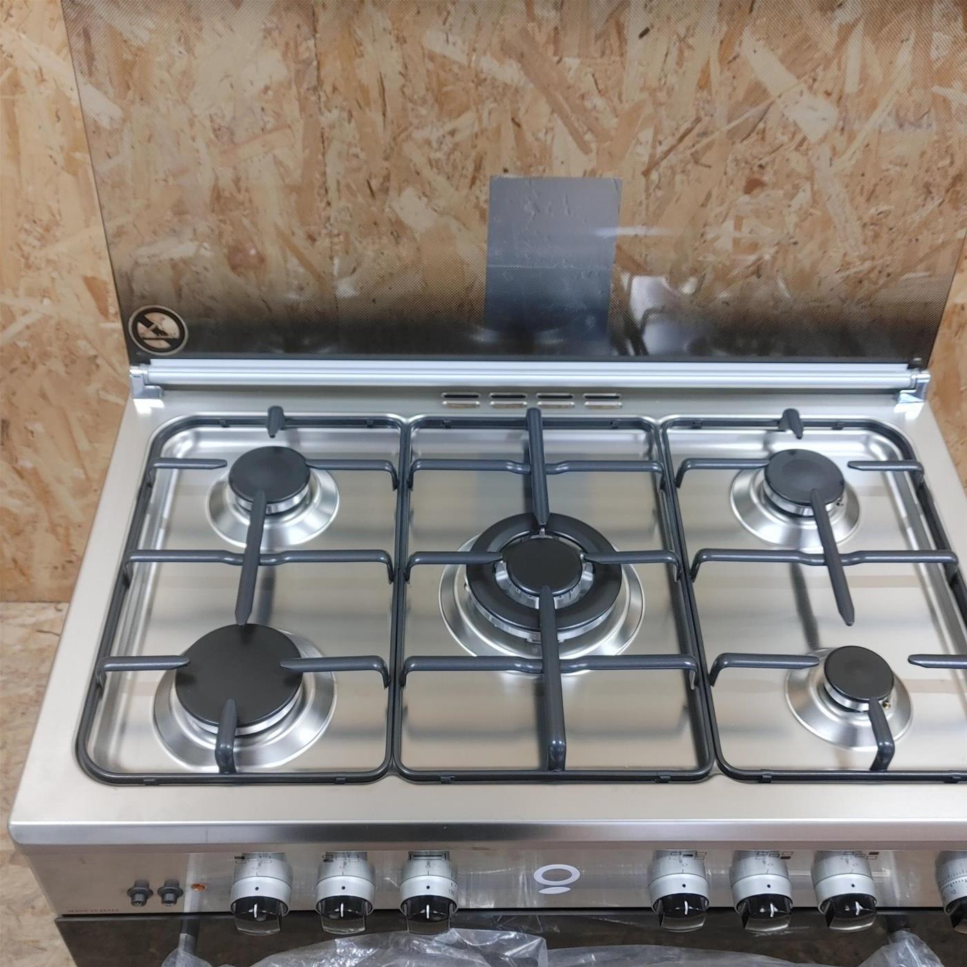 Cucina Glem Gas A855GI Cucina a libera installazione Acciaio inox A