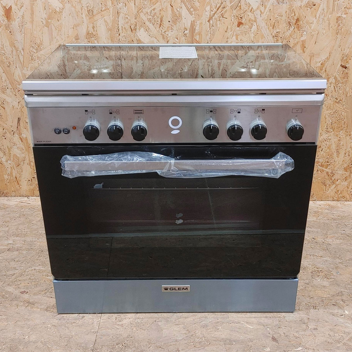 Cucina Glem Gas A855GI Cucina A Libera Installazione Acciaio Inox A cucina-glem-gas-a855gi-cucina-a-libera-installazione-acciaio-inox-a