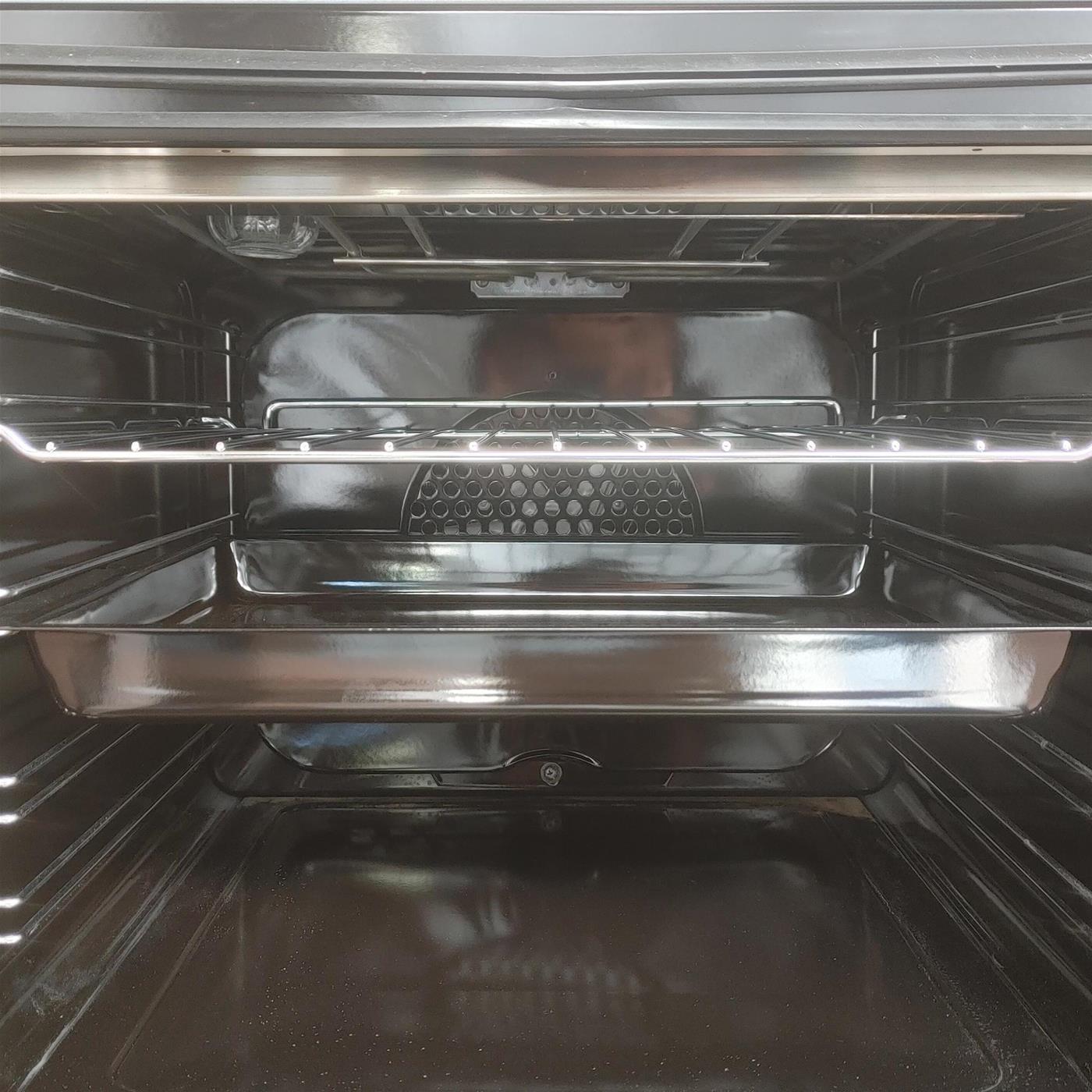 Bertazzoni La Germania Futura FTR664EXV cucina Cucina a libera installazione Elettrico Gas Nero, Acciaio inossidabile