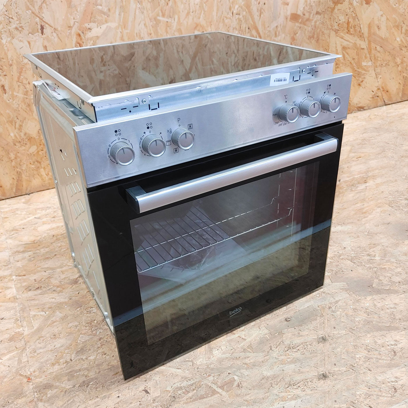 Beko BBUE12020X set di elettrodomestici Forno e Piano cottura in vetroceramica