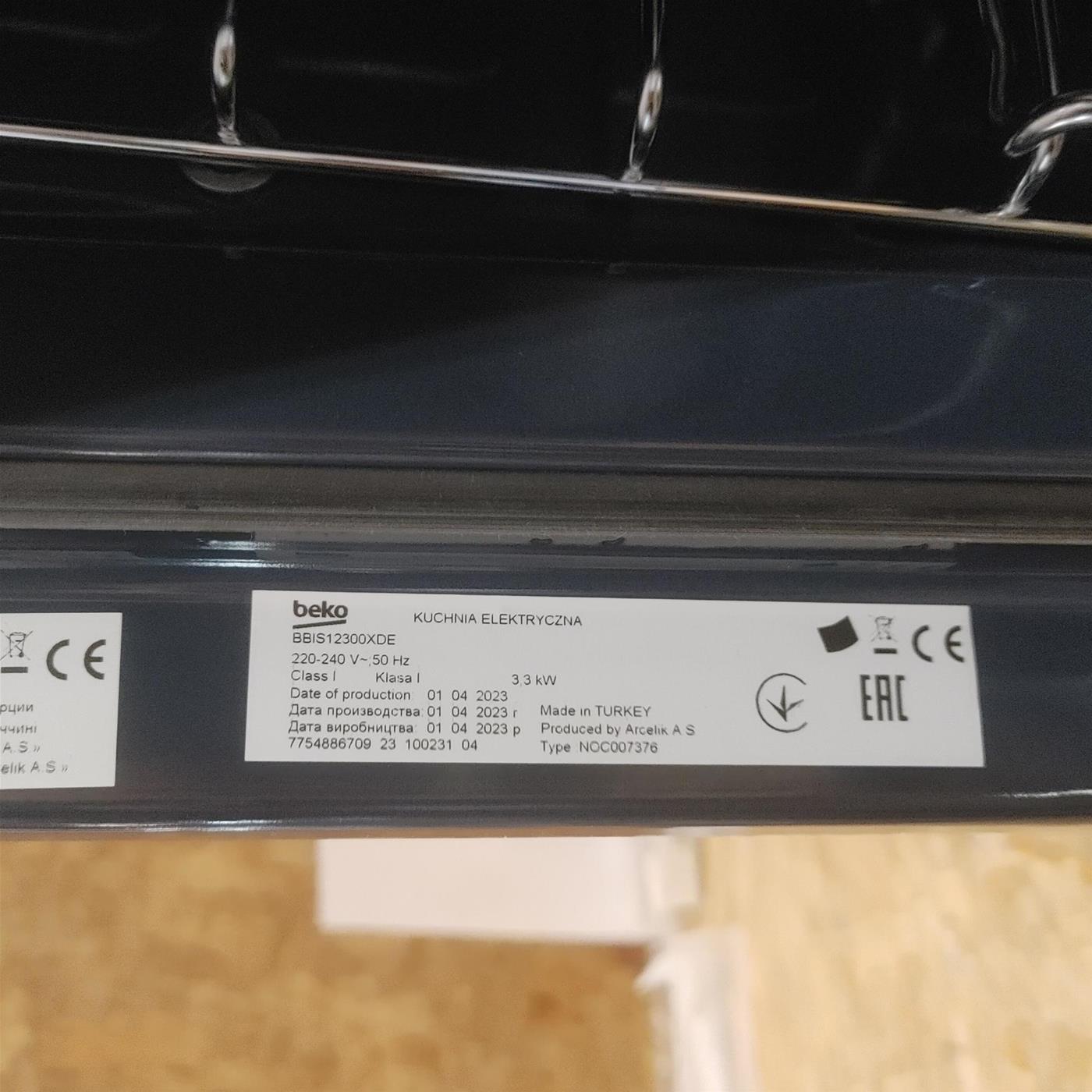 Forno elettrico Beko BBIS12300XDE Beyond Multifunzione