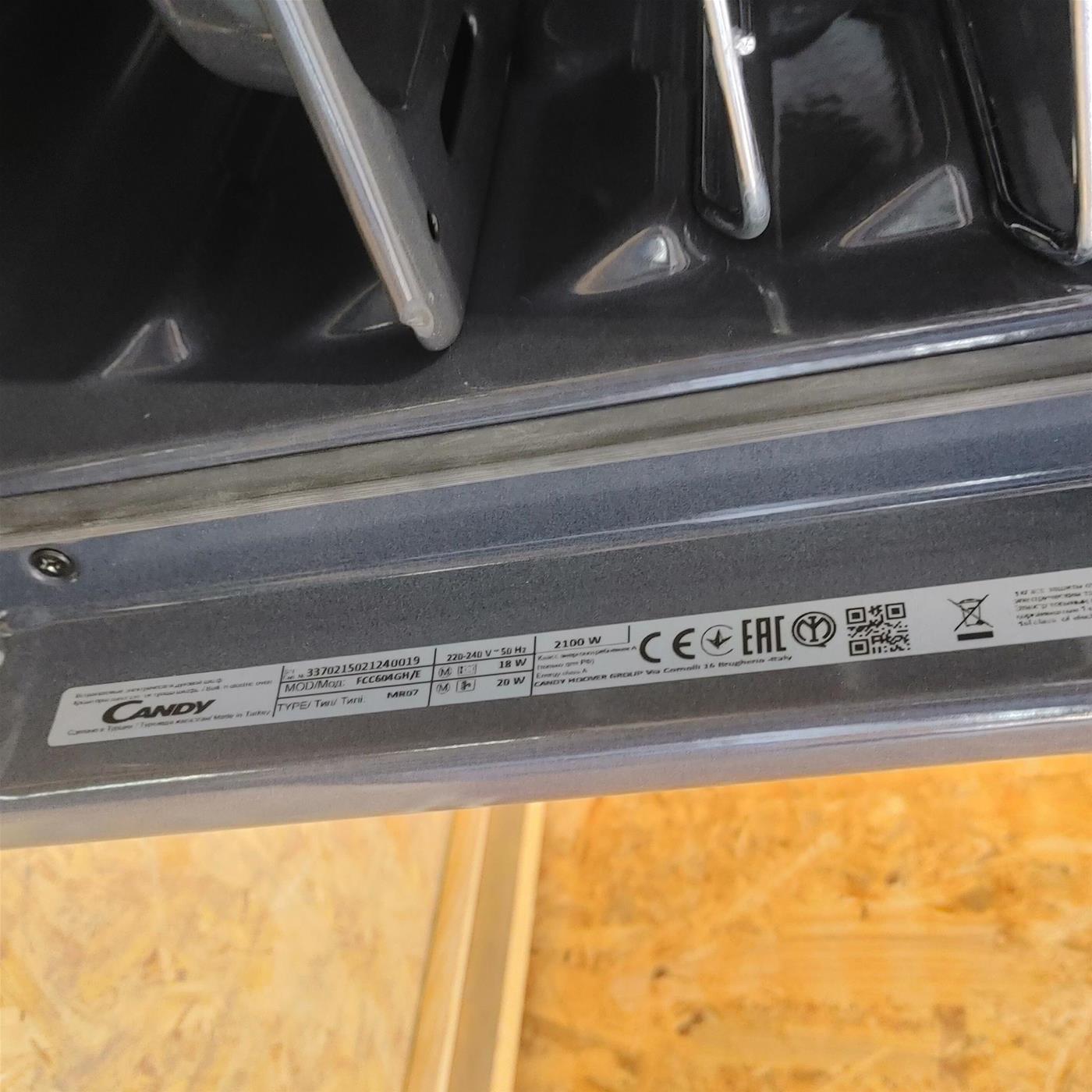 Candy Classic FCC604GH/E 65 L A+ Nero