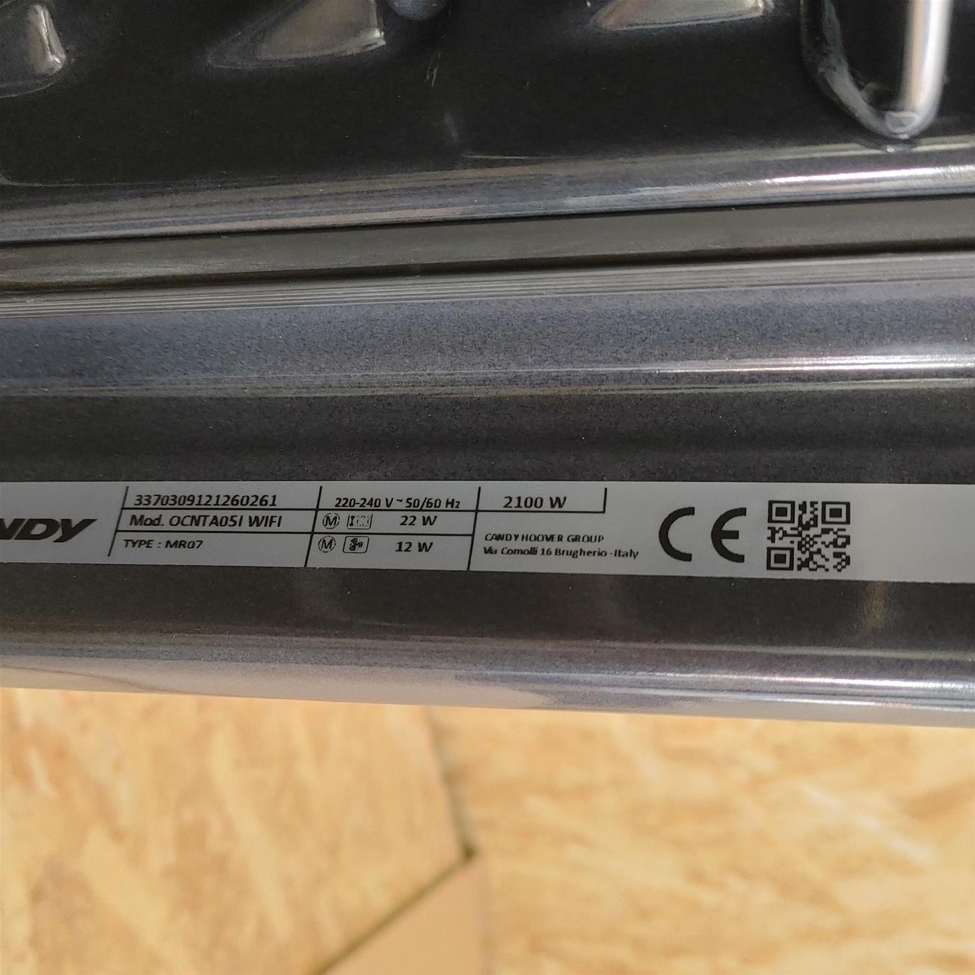 Candy Timeless OCNTA05I WIFI 65 L A+ Acciaio inossidabile