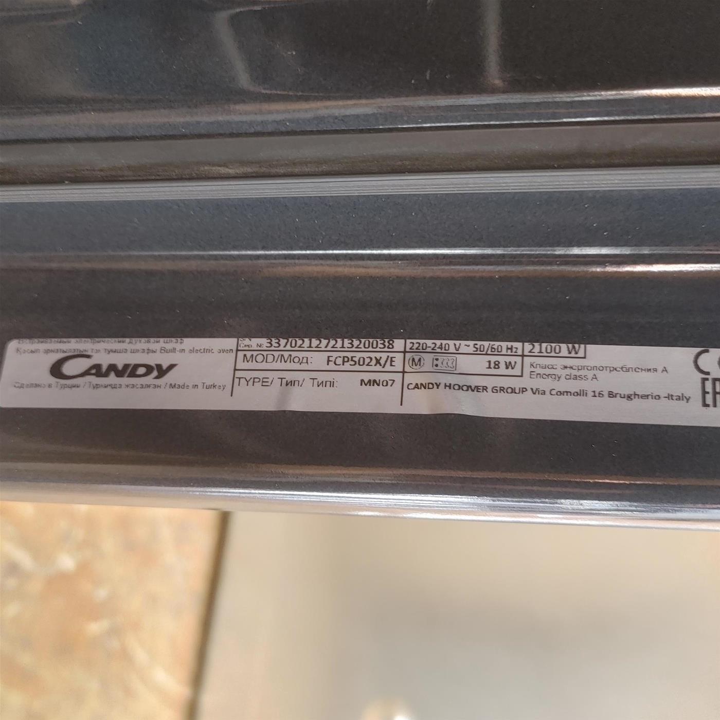 Candy POP EVO FCP502X/E 65 LA Acciaio inossidabile