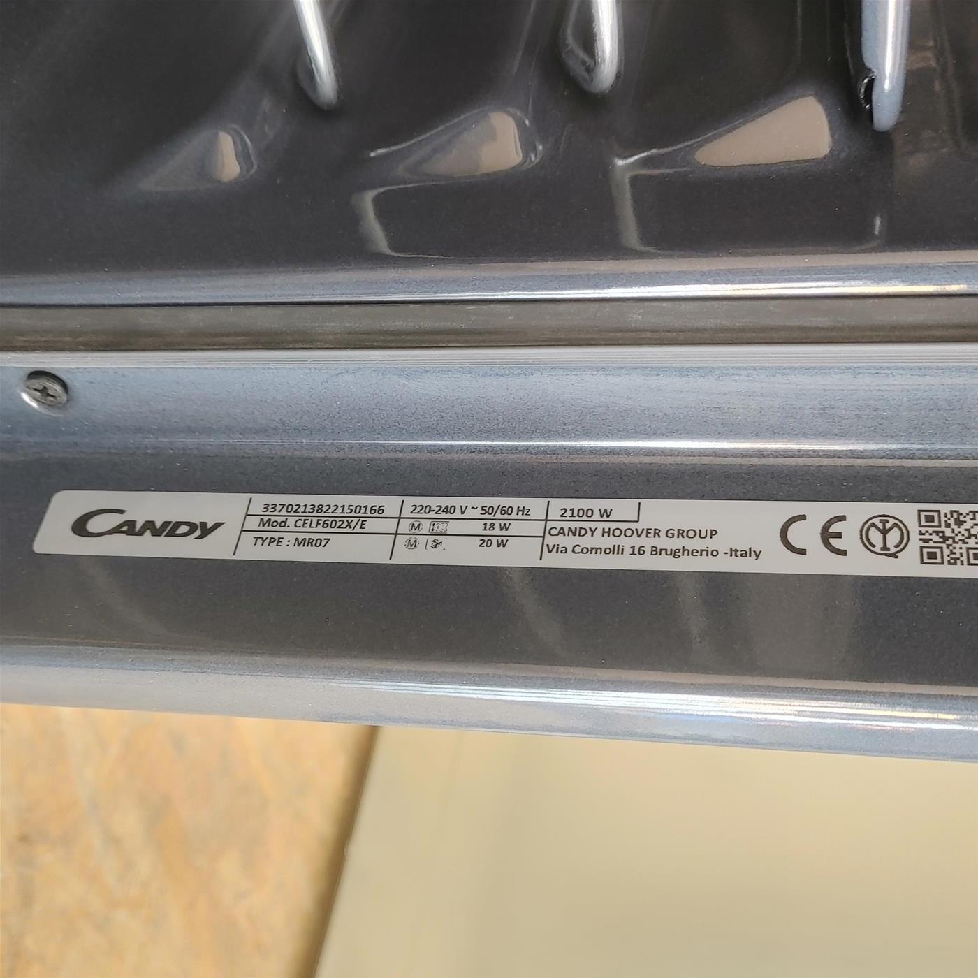 Candy POP EVO CELF602X/E 65 L A+ Acciaio inossidabile