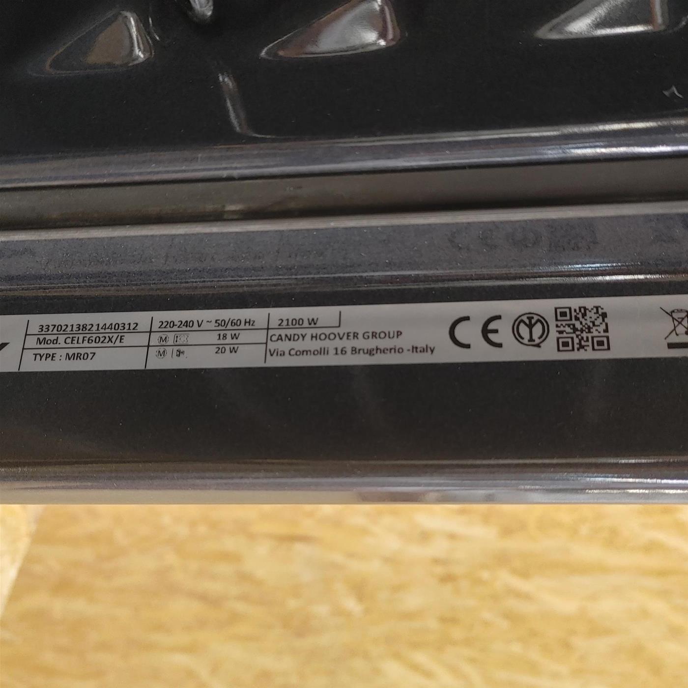 Candy POP EVO CELF602X/E 65 L A+ Acciaio inossidabile