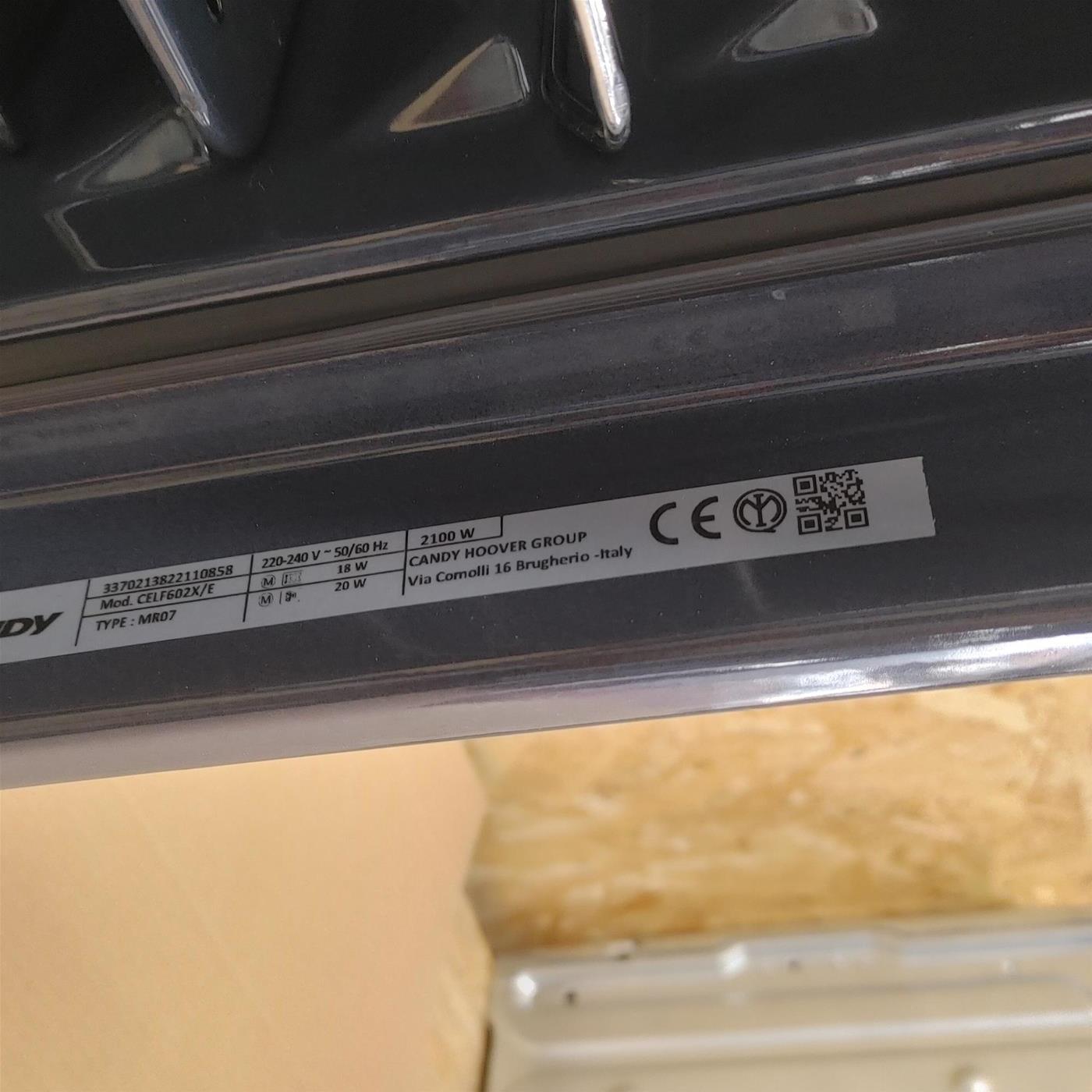 Candy POP EVO CELF602X/E 65 L A+ Stainless steel