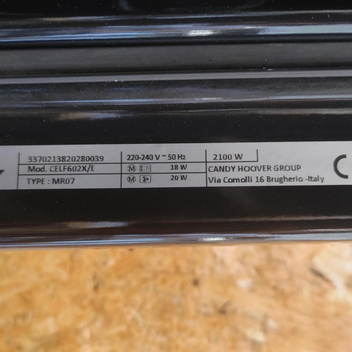 Candy POP EVO CELF602X/E 65 L A+ Acciaio inossidabile