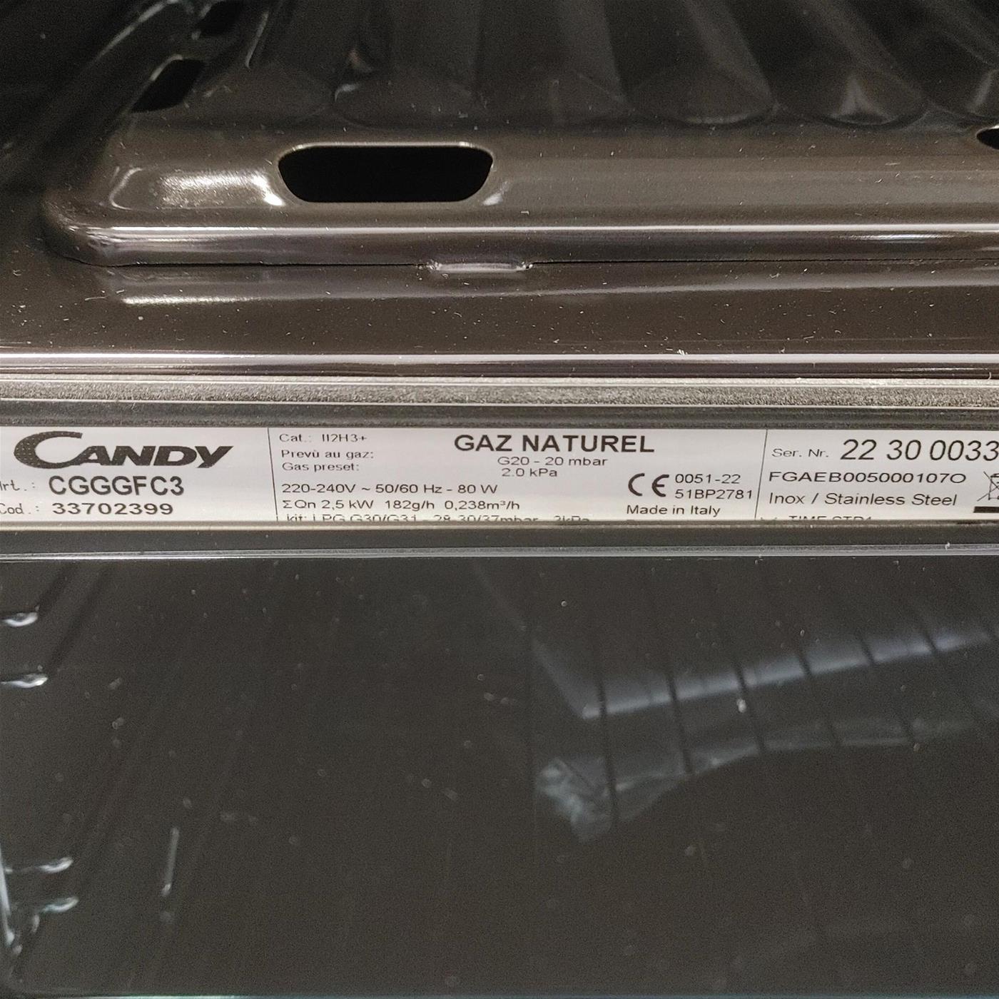 Candy CGGGFC GAS/Ventilato 68L