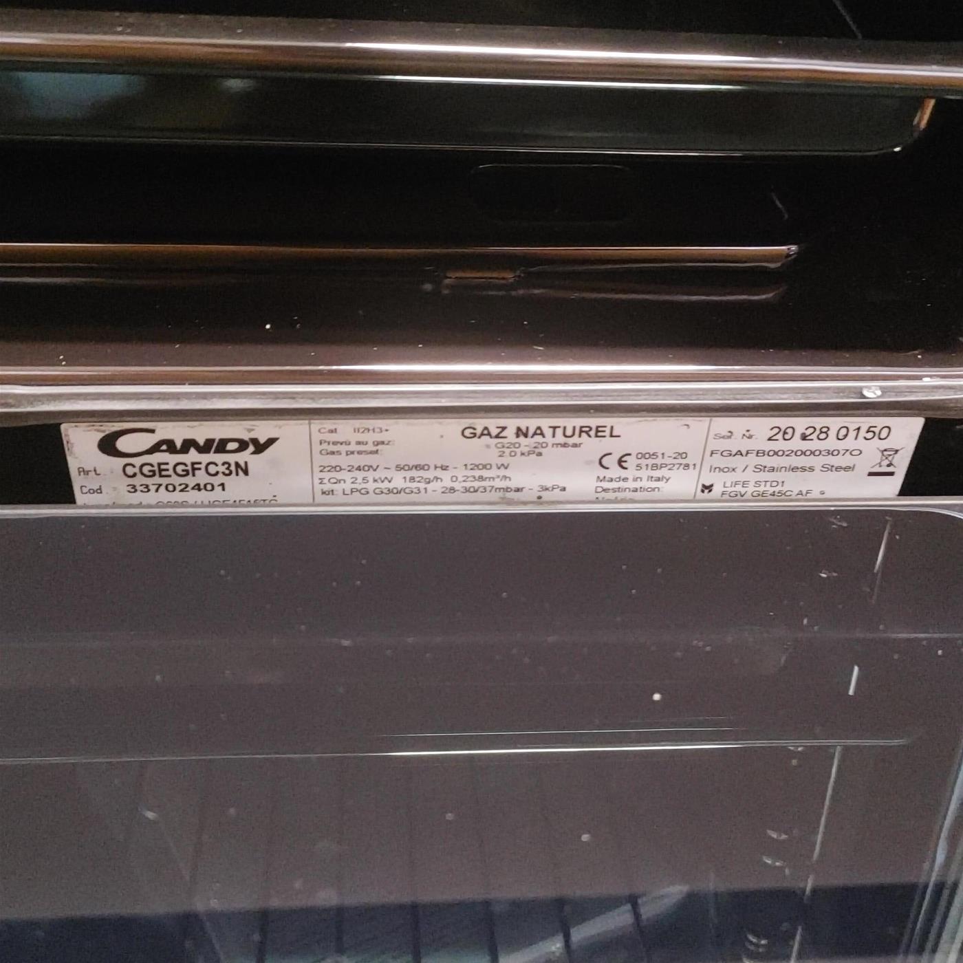 Candy CGEGFC3N Forno a gas