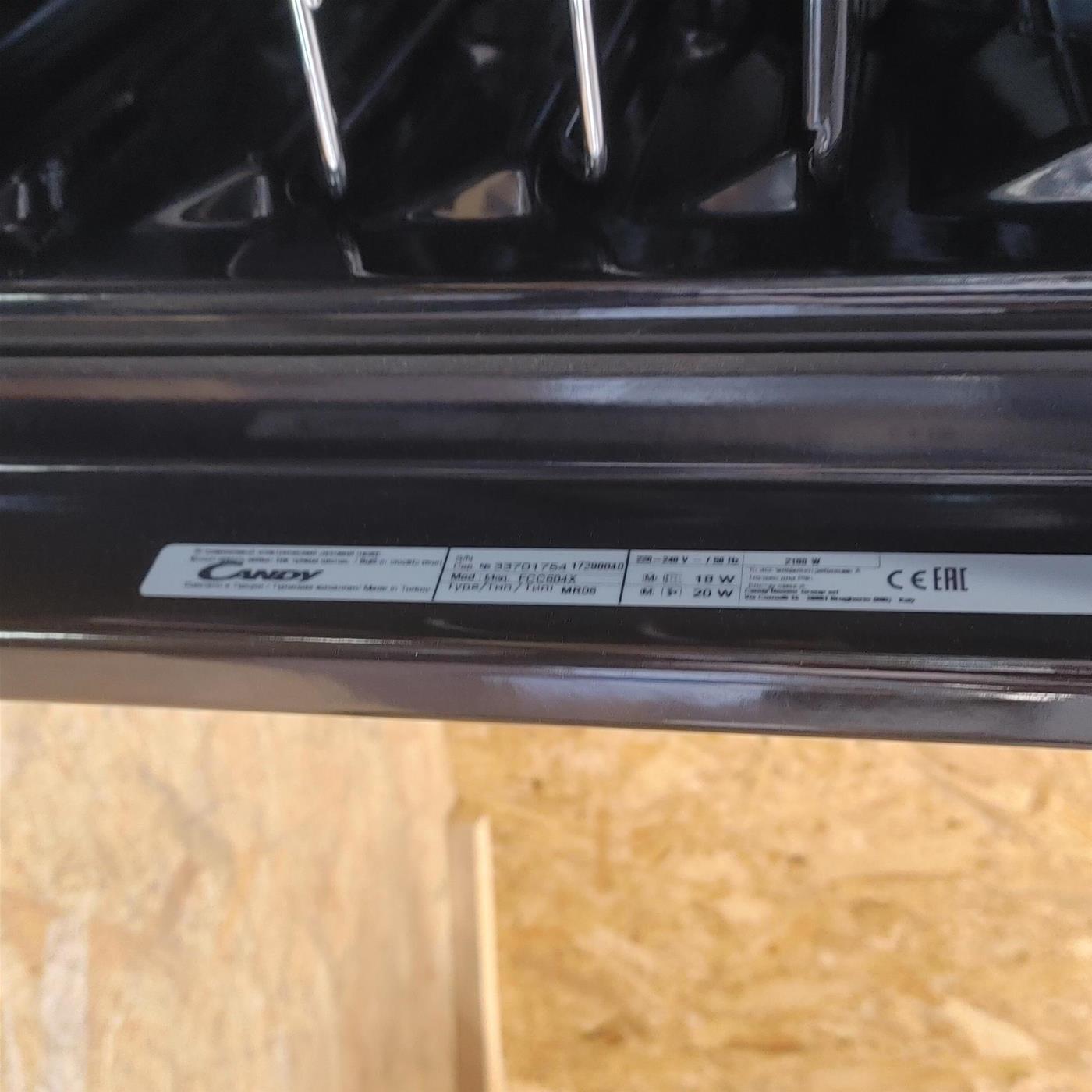 Candy Classic FCC604X/E 65 L A+ Acciaio inossidabile