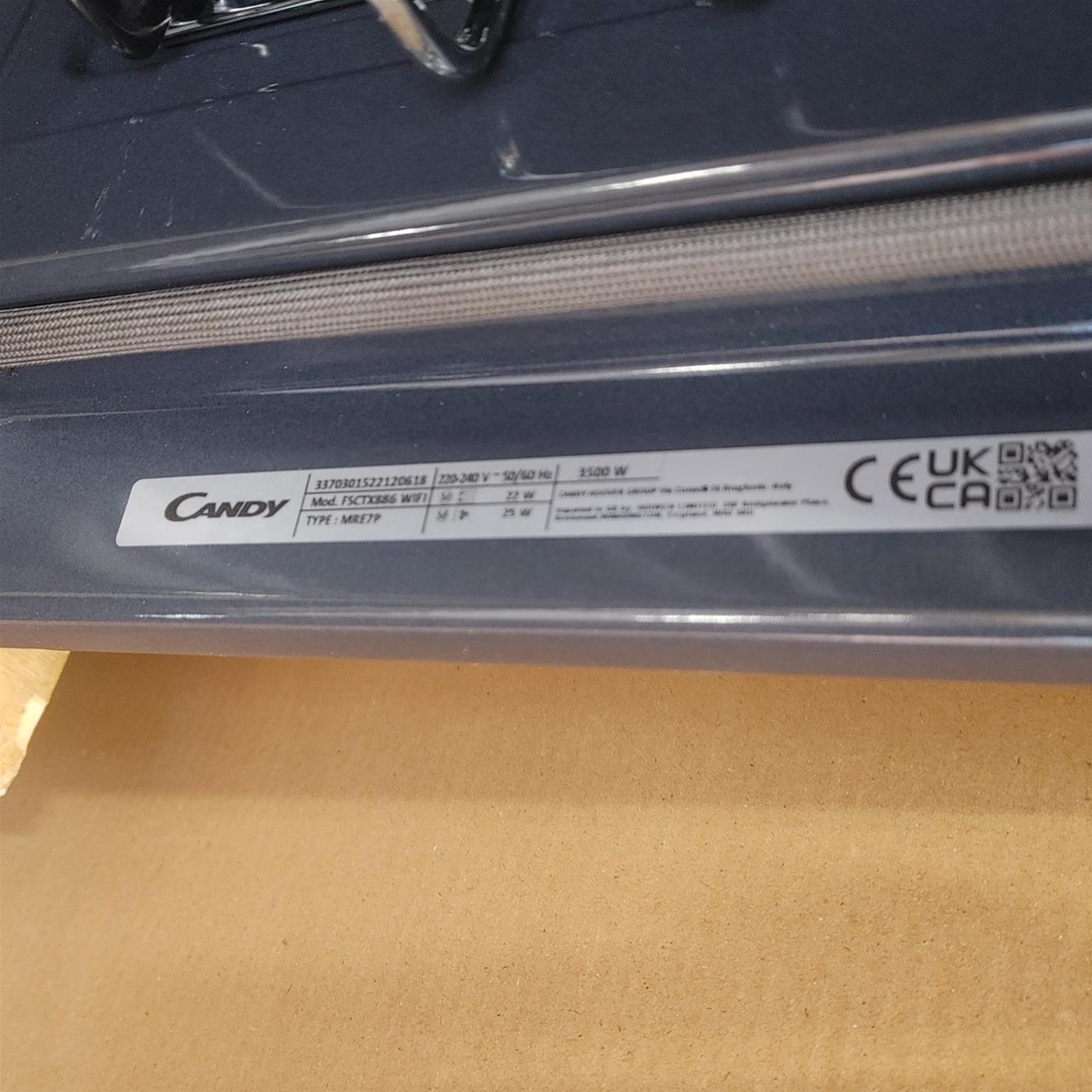 Candy Smart Steam FSCTX886 WIFI 70 LA Acciaio inossidabile