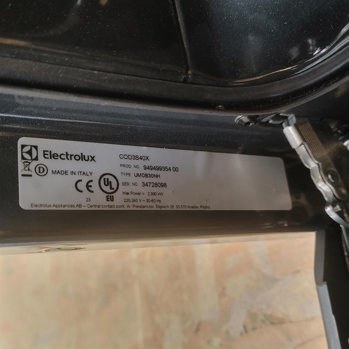 Electrolux COD3S40X 72 L 2990 WA Acciaio inox