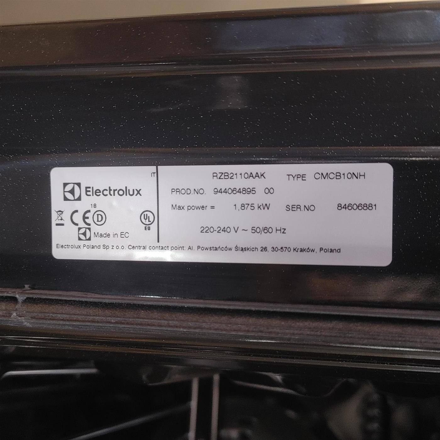 Electrolux RZB2110AAK 53 LA Nero