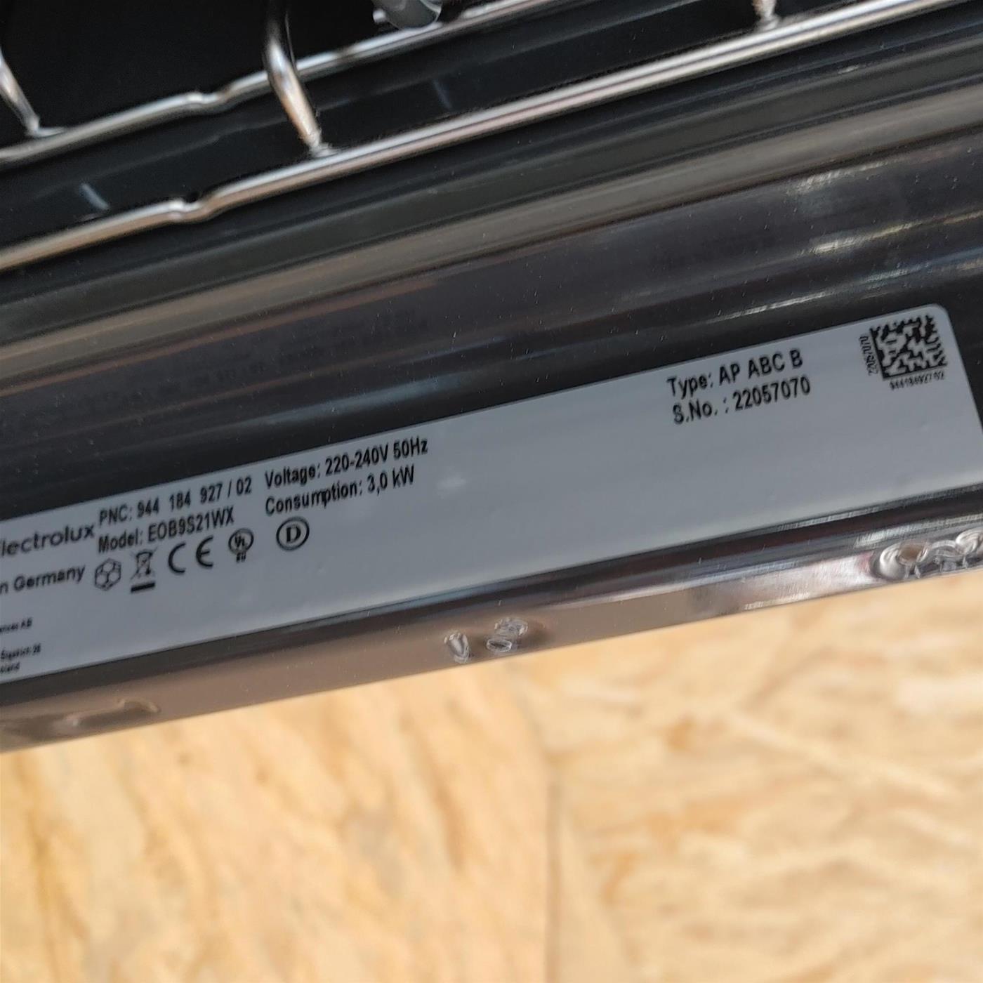 Electrolux EOBS21WX 43 L 3000 W A++ Nero