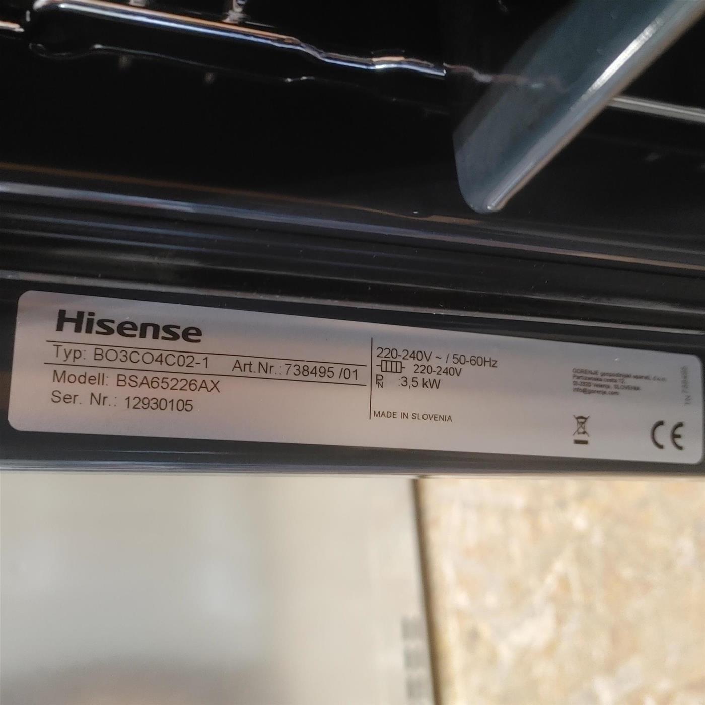 Forno elettrico Hisense BSA65226AX