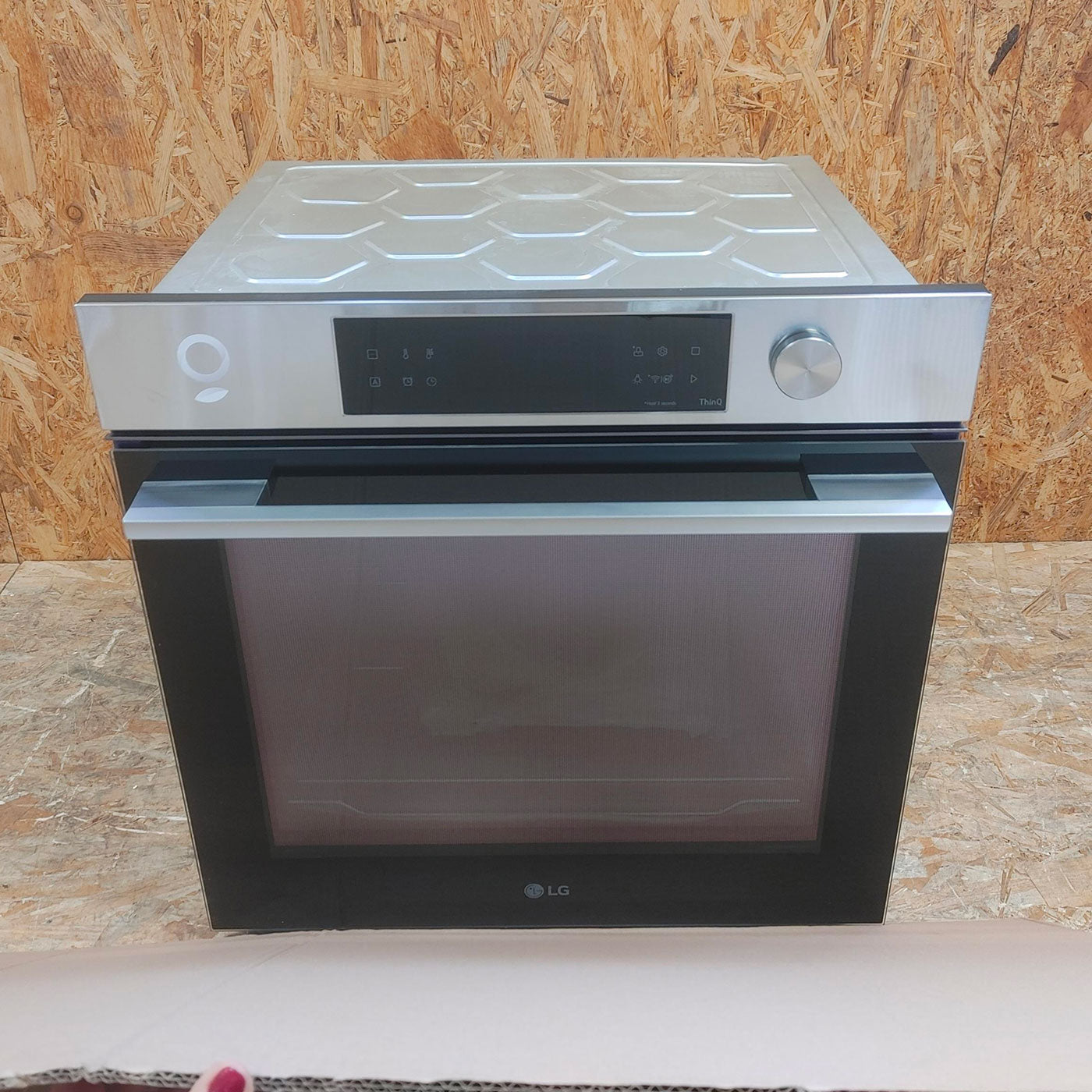 LG WSED7612S 76 L A+ Nero, Acciaio inossidabile