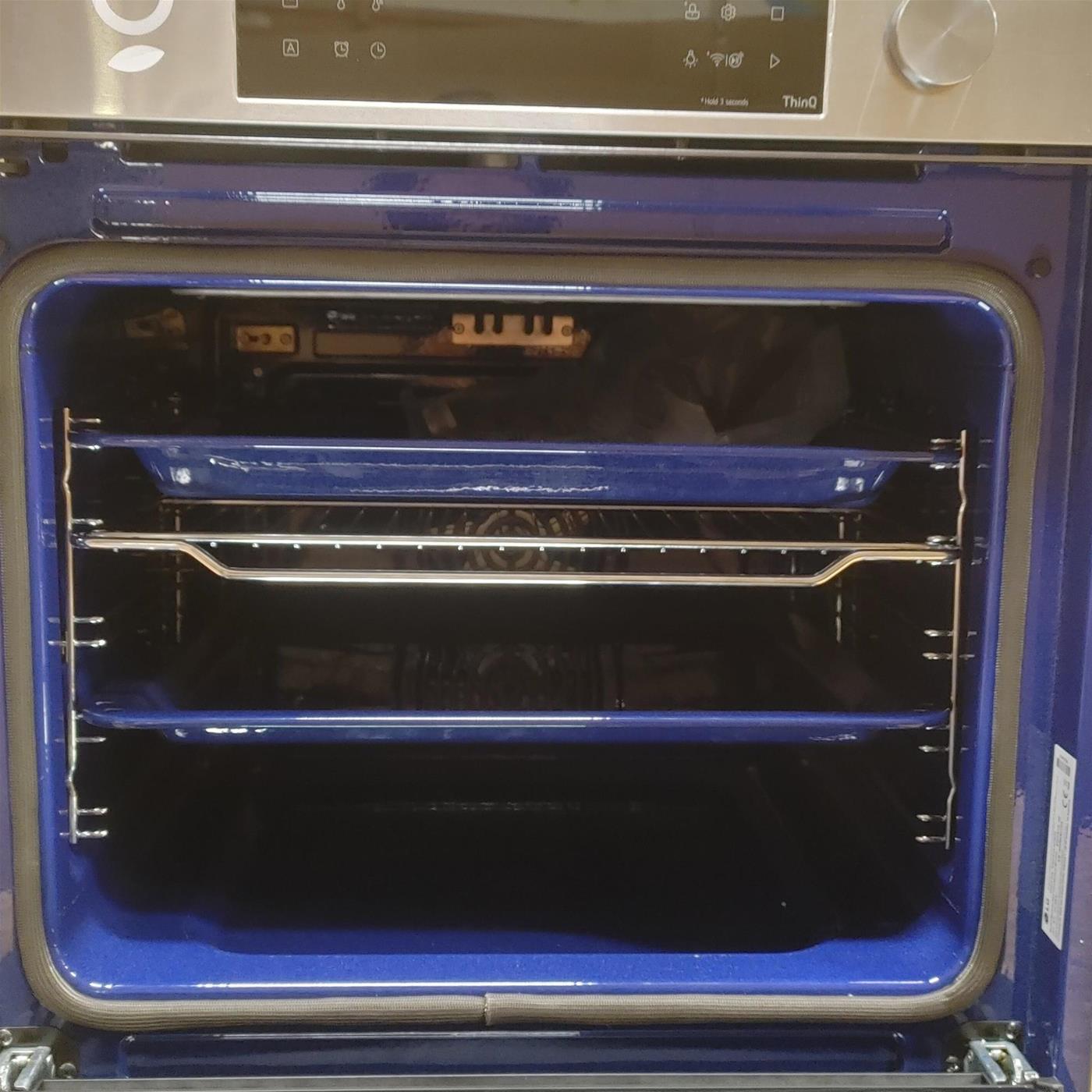 LG WSED7612S 76 L A+ Nero, Acciaio inossidabile