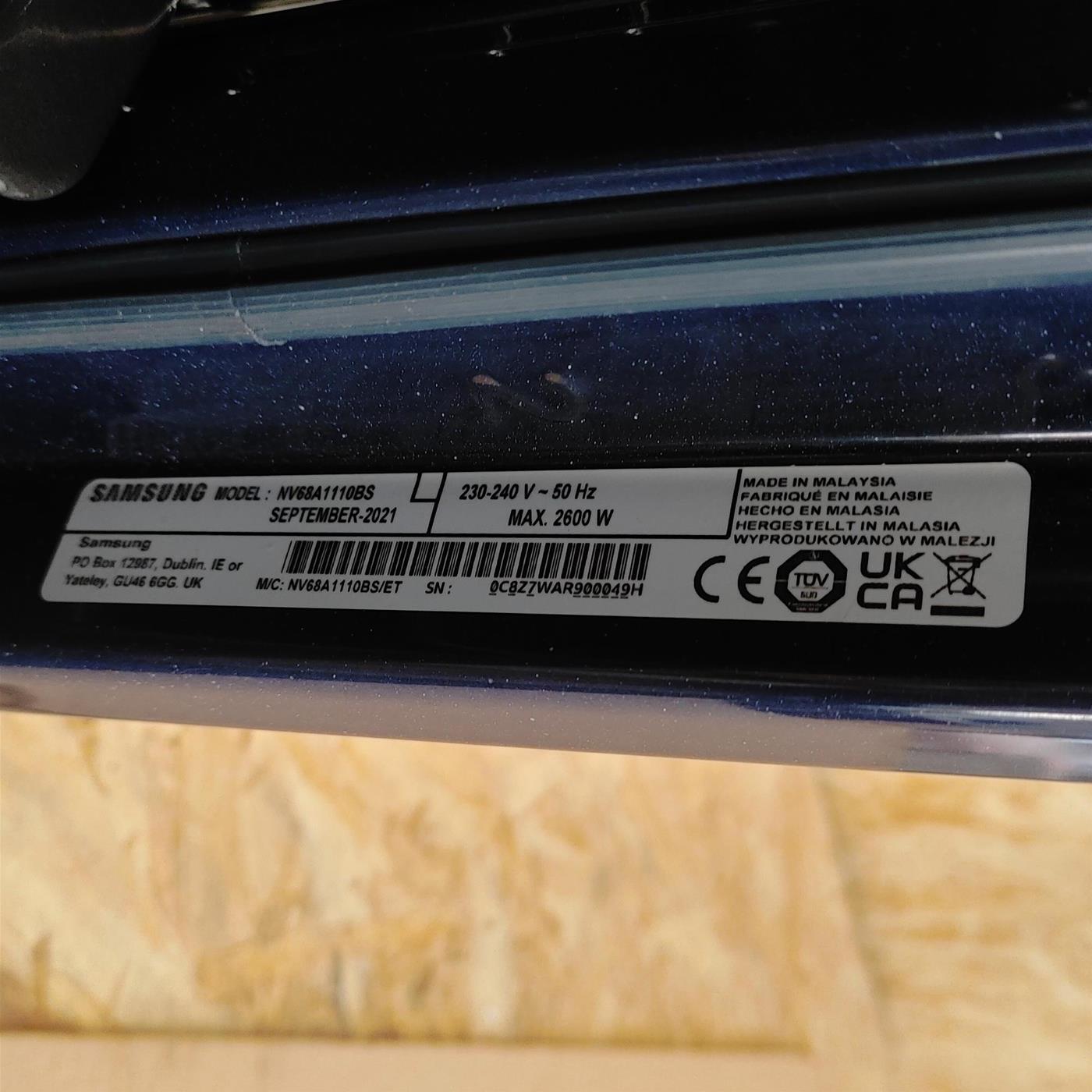 Samsung NV68A1110BS 68 L 2800 W A Nero, Acciaio inossidabile