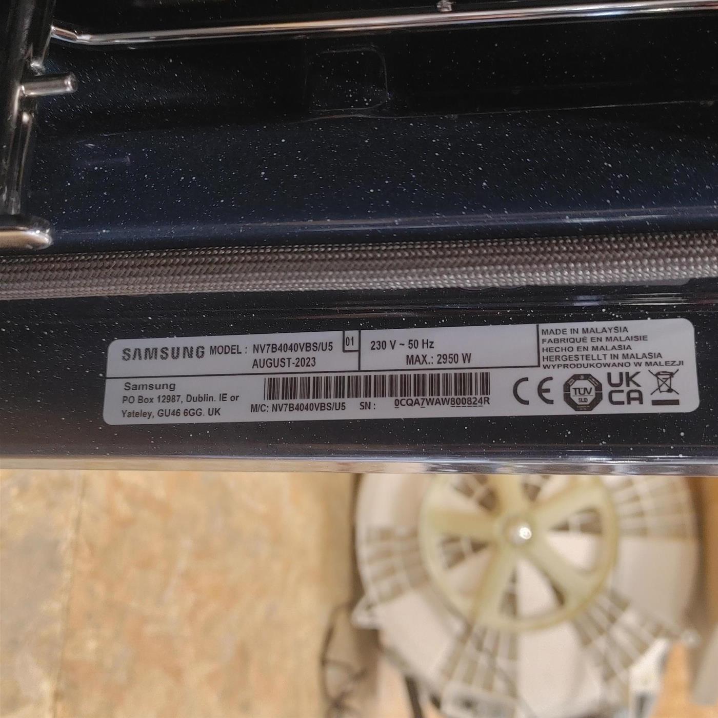 Forno elettrico Samsung NV7B4040VBB Multifunzione