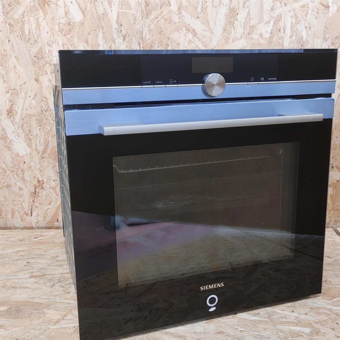 Siemens HB676GOS1/99 forno 71 L A-30% Nero, Acciaio inossidabile