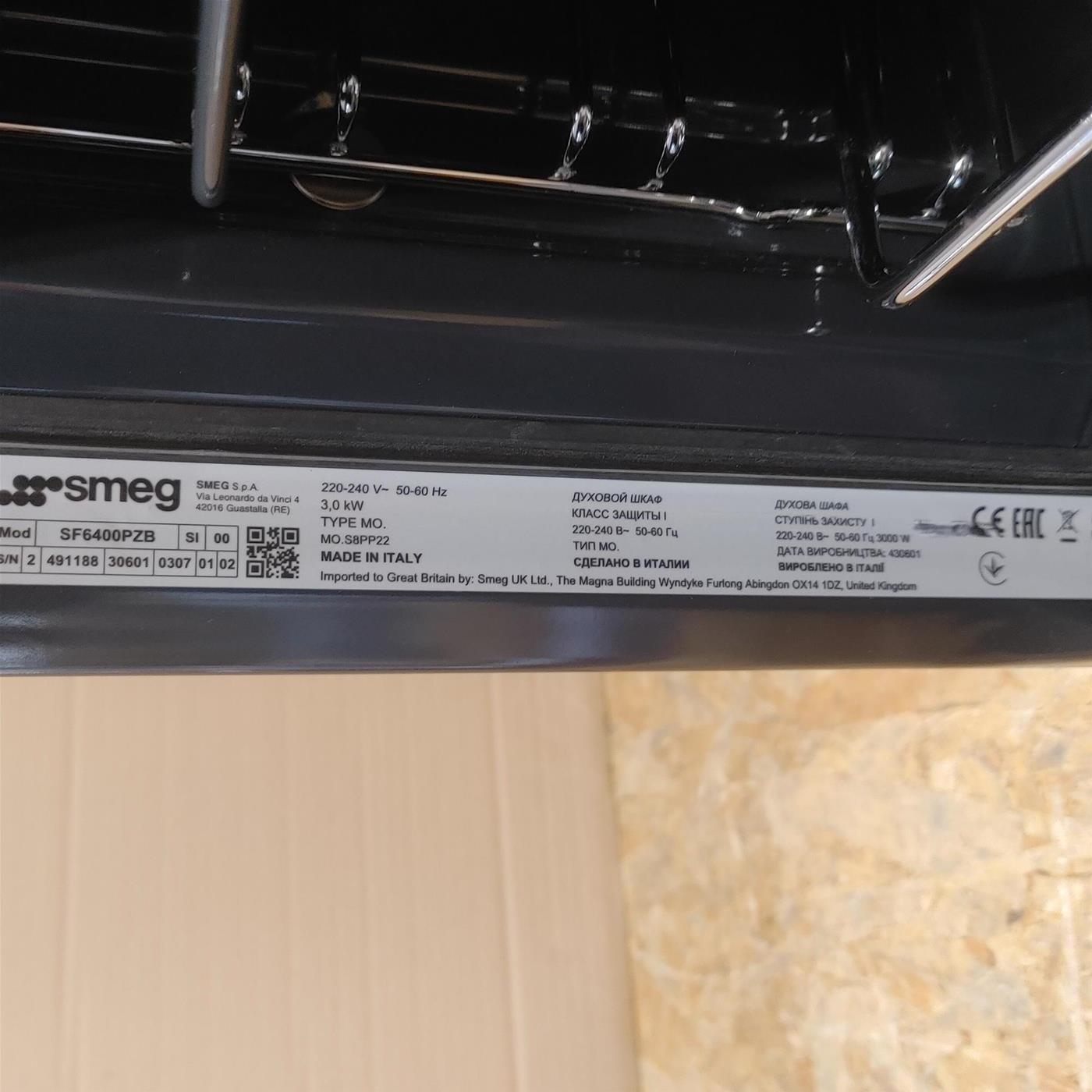 Smeg SF64M3PZS Forno ventilato elettrico