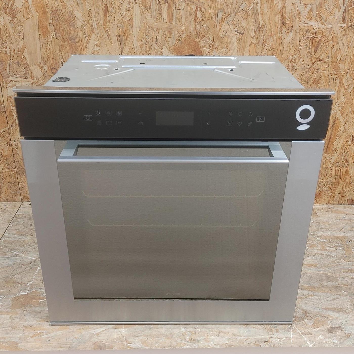 Whirlpool W7OS44S1P 73 L Nero, Acciaio inossidabile