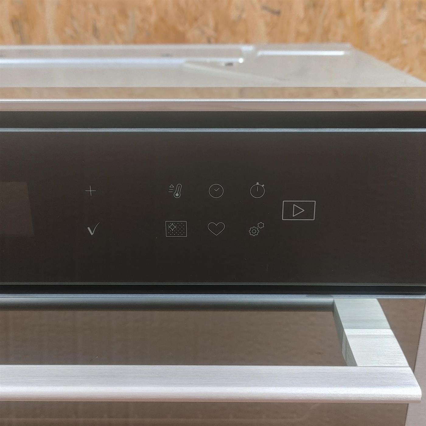 Whirlpool W7OS44S1P 73 L Nero, Acciaio inossidabile