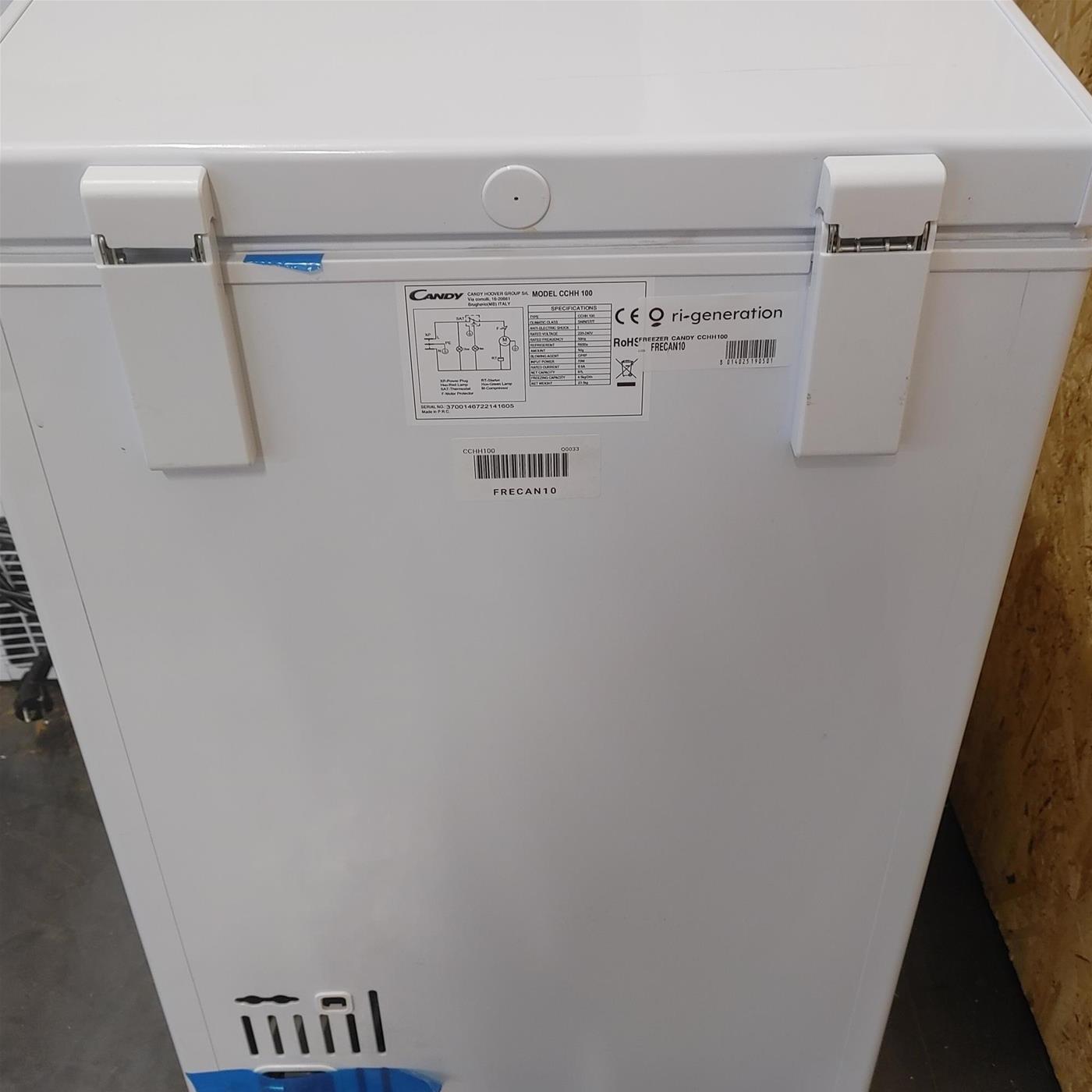 Congelatore Candy CCHH100 Congelatore a pozzetto Libera installazione 98 LF Bianco