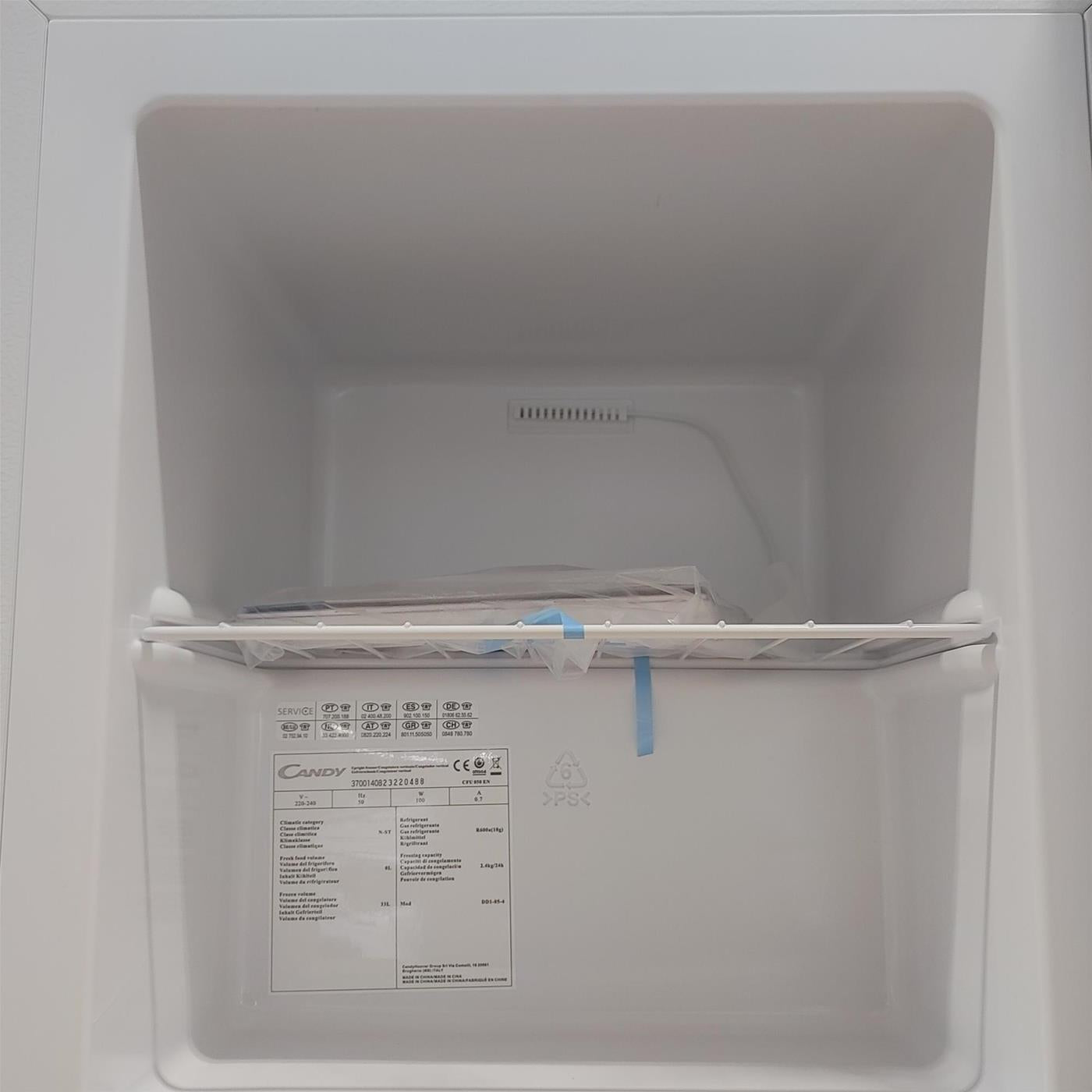 Candy Comfort CFU 050 EN Congelatore verticale Libera installazione 33 LF Bianco