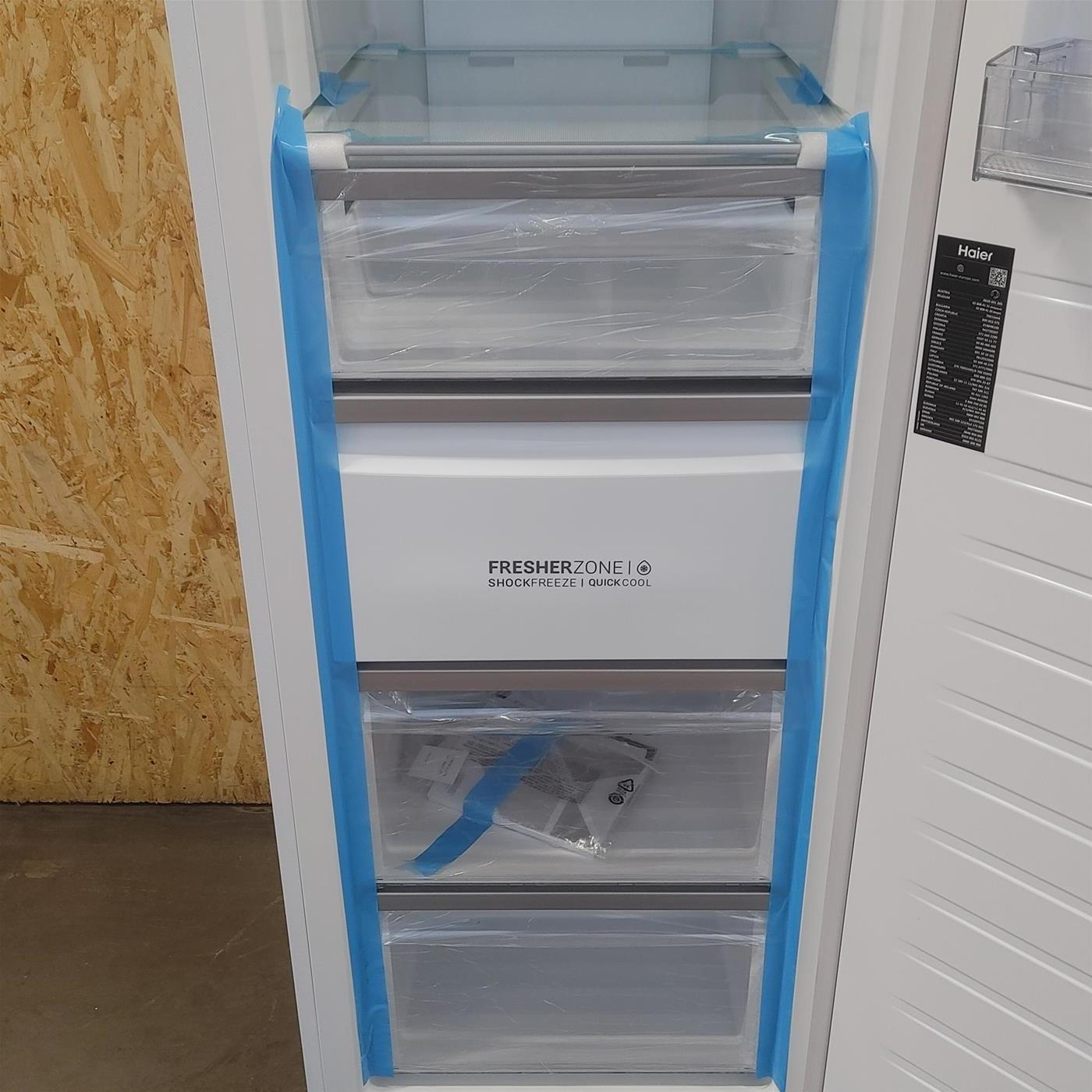 Congelatore Haier INSTASWITCH H3F330WDH1 Congelatore verticale Libera installazione 330 LD Bianco