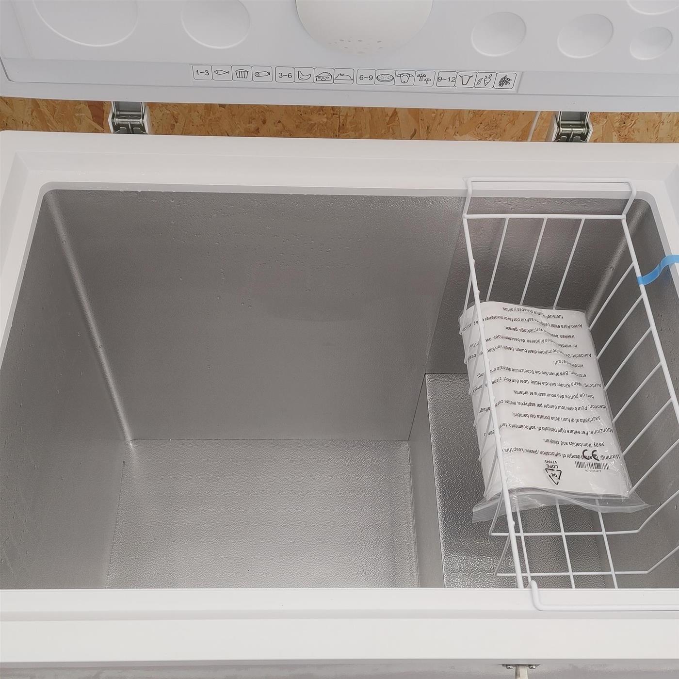 Haier HCE259R Congelatore a pozzetto Libera installazione 259 LF Bianco