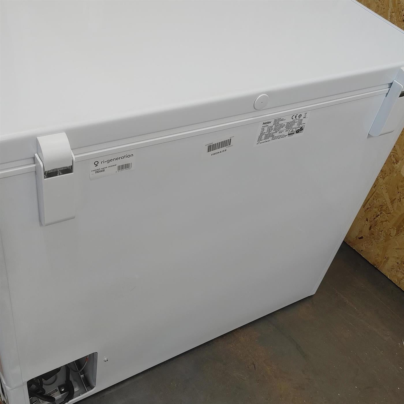 Congelatore Haier HCE203F Libera installazione 198 LF Bianco