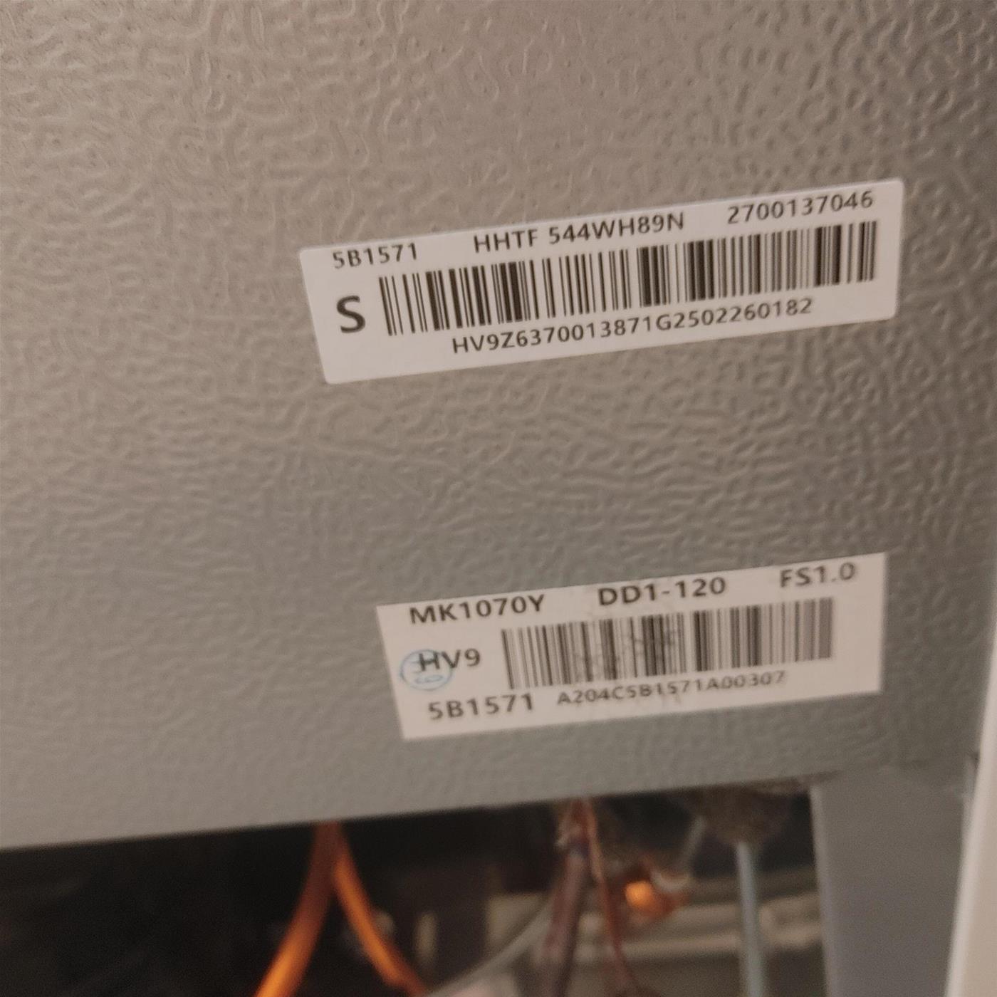 Congelatore verticale Hoover HHTF 544WH89N Libera installazione 91 L