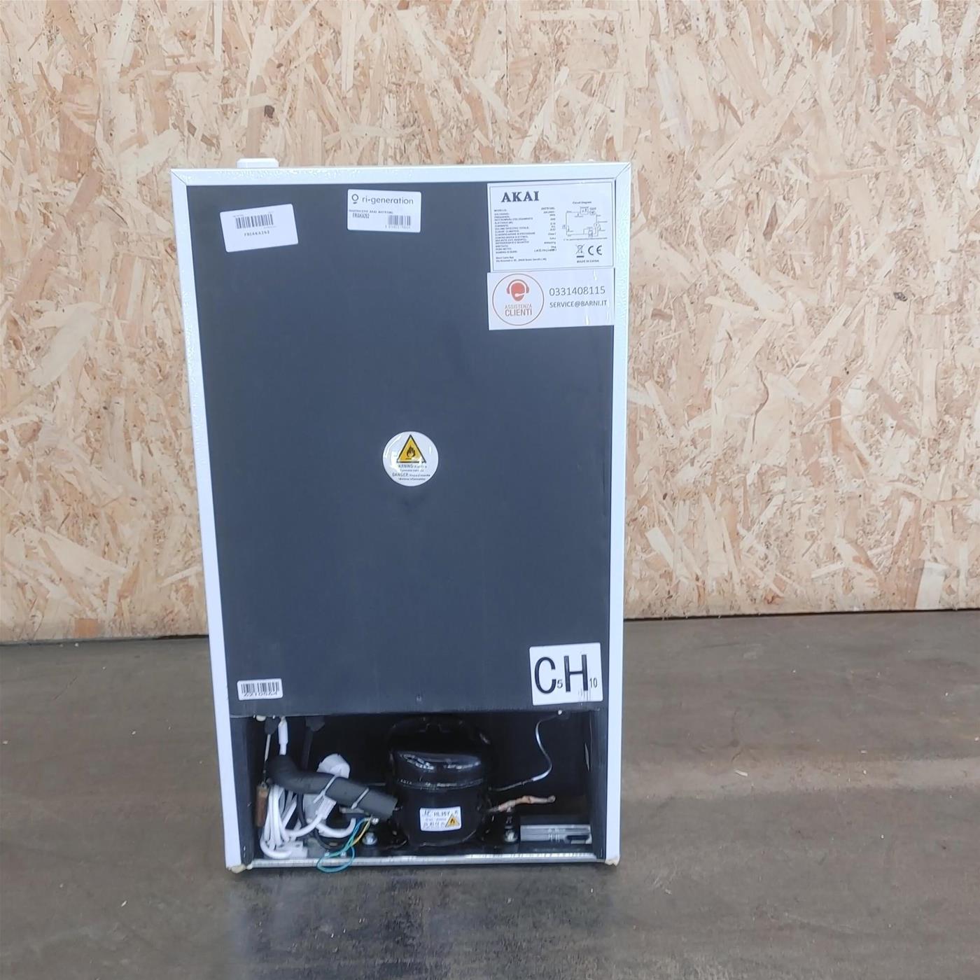 Akai AKFR106L frigorifero Libera installazione 91 LF Bianco