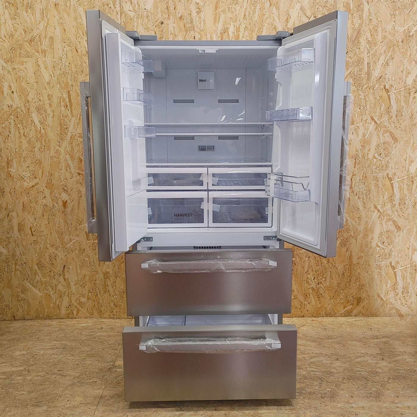 Beko GNE60530DXN frigorifero side-by-side Libera installazione 530 LF Argento, Acciaio inossidabile