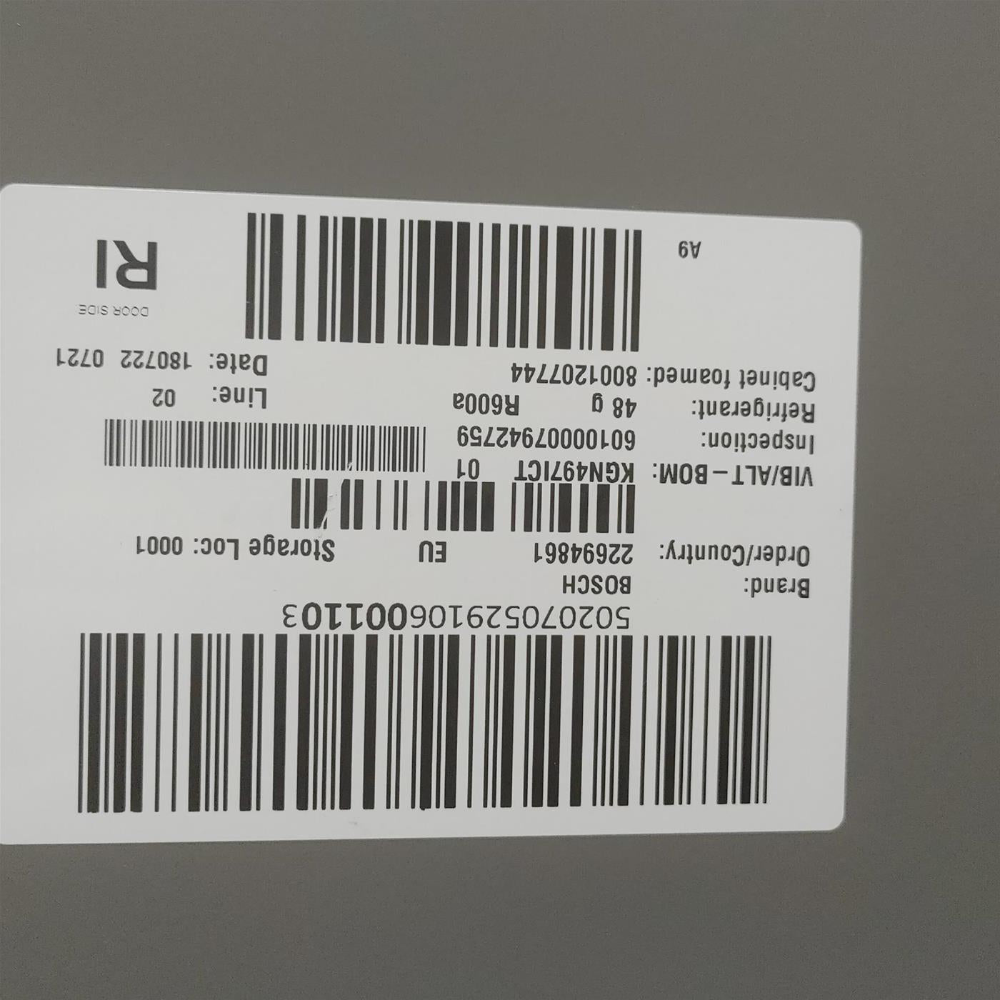 Bosch Serie 4 KGN497ICT/01 frigorifero-congelatore Libera installazione 440 LD Acciaio inossidabile