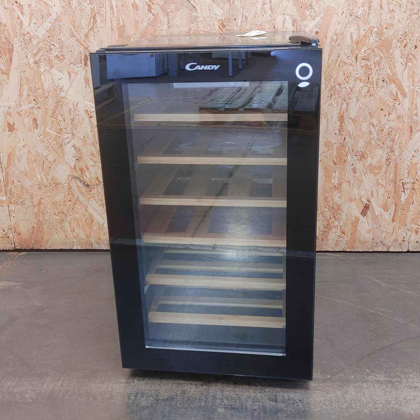 Candy DiVino CWCEL 210/N Frigorifero per vino a compressore Libera installazione Nero 21 bottiglia/e