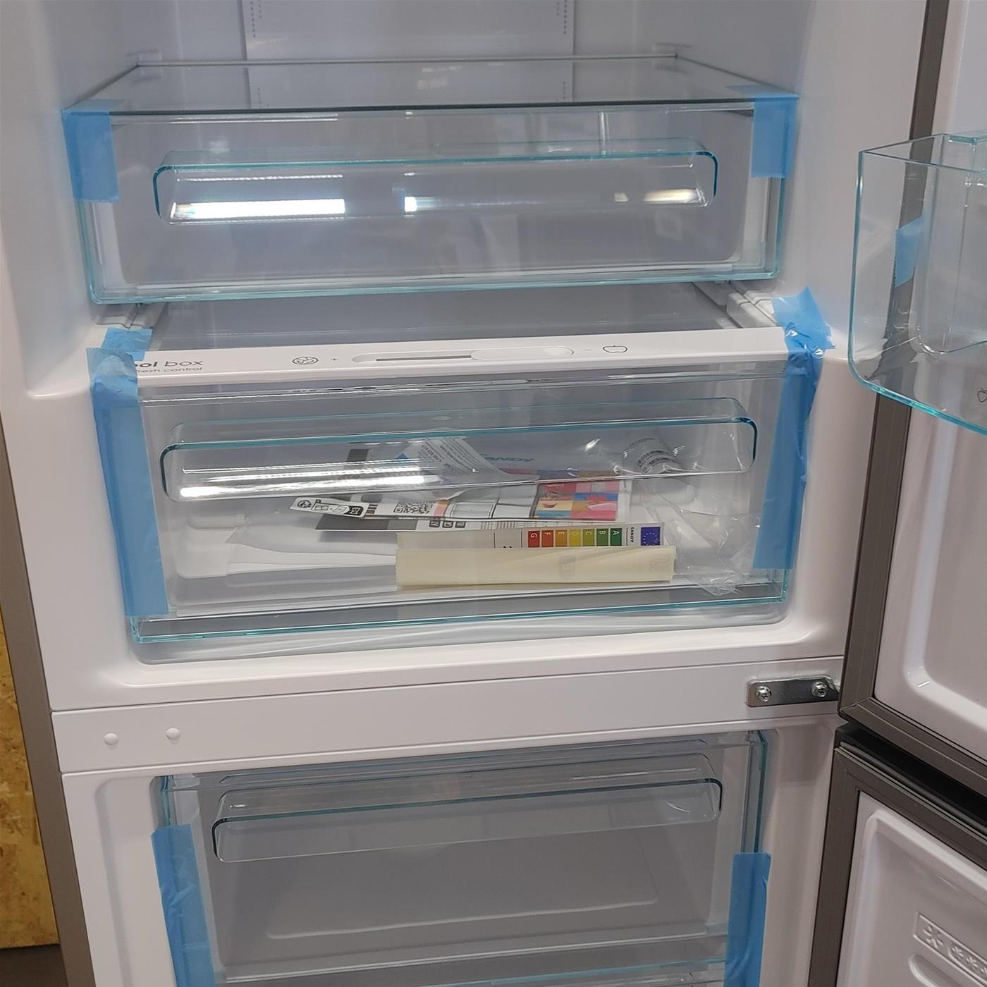 Candy Fresco CCE4T618EX Libera installazione 341 LE Argento